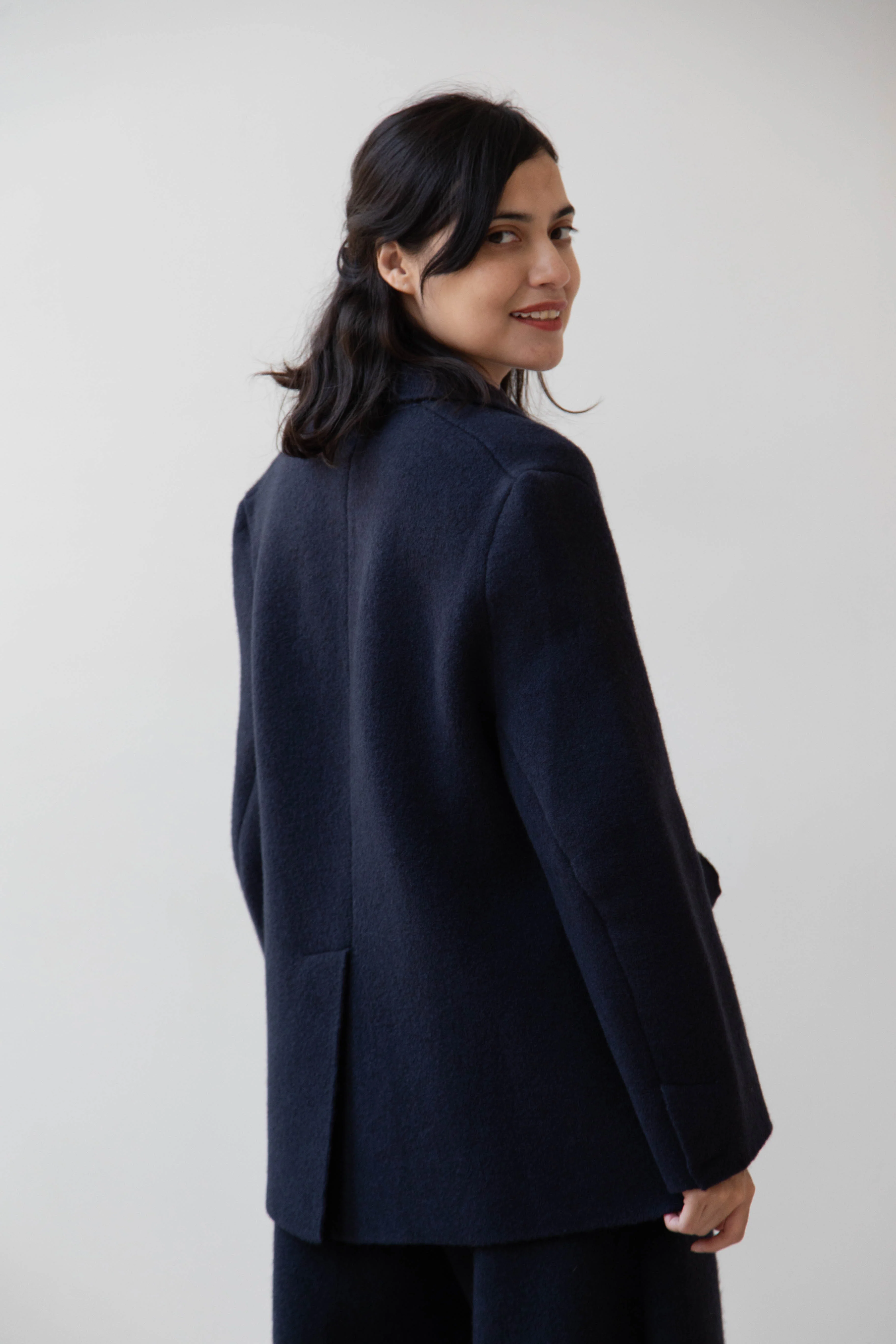 Boboutic | Double Outerwear Jacket in Navy - Image 7
