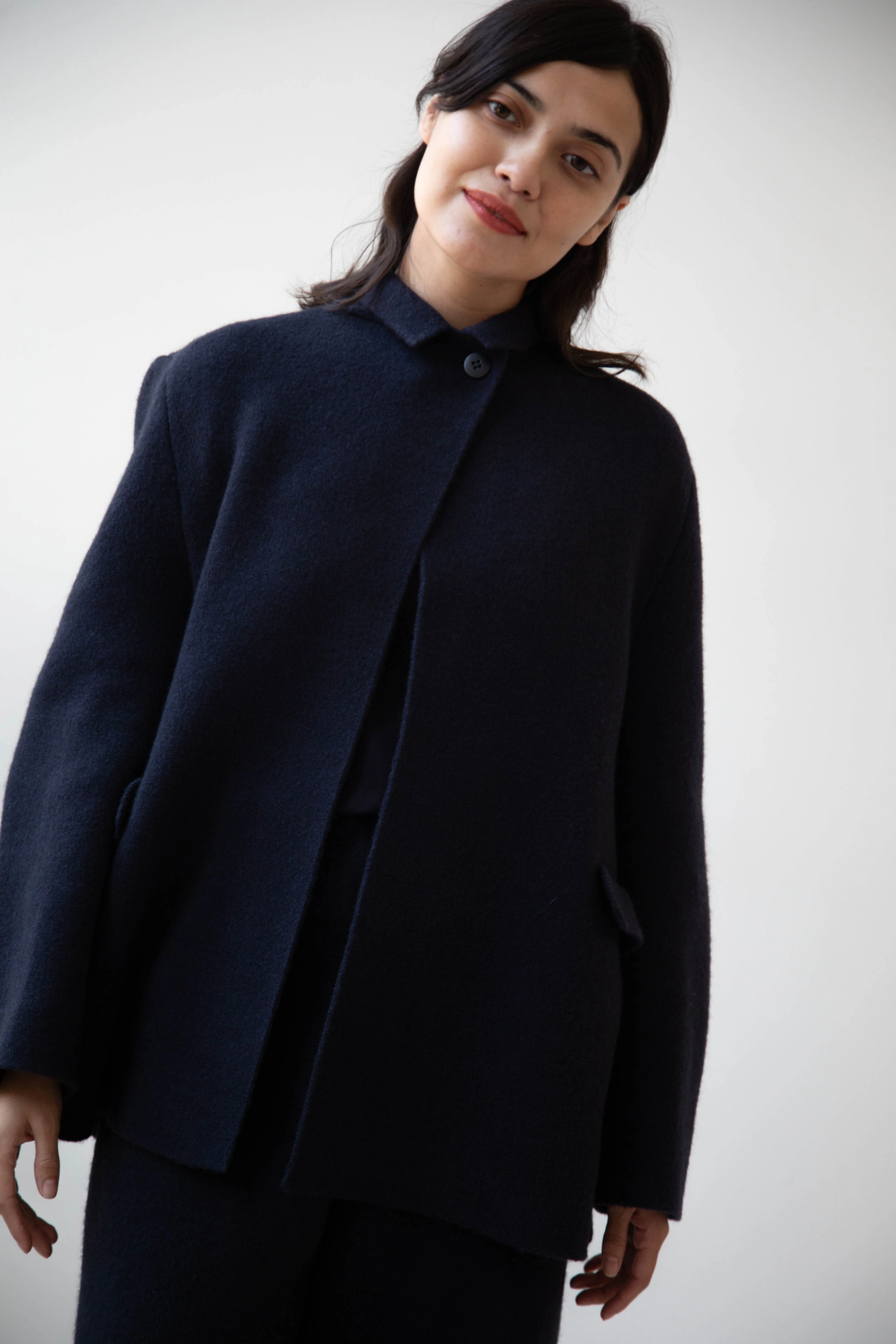 Boboutic | Double Outerwear Jacket in Navy - Image 9