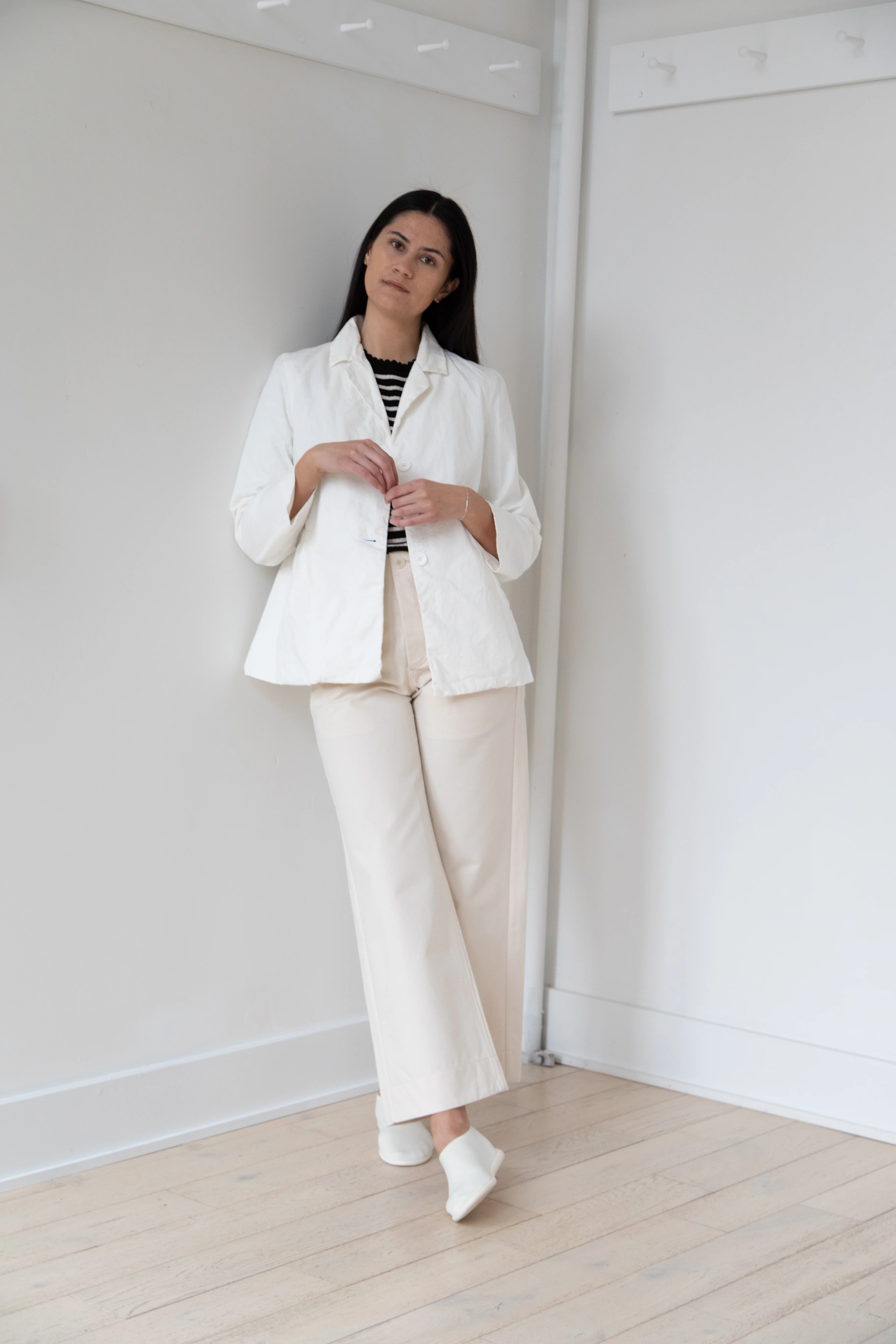 Casey Casey | Air Jacket in Off White - Image 12