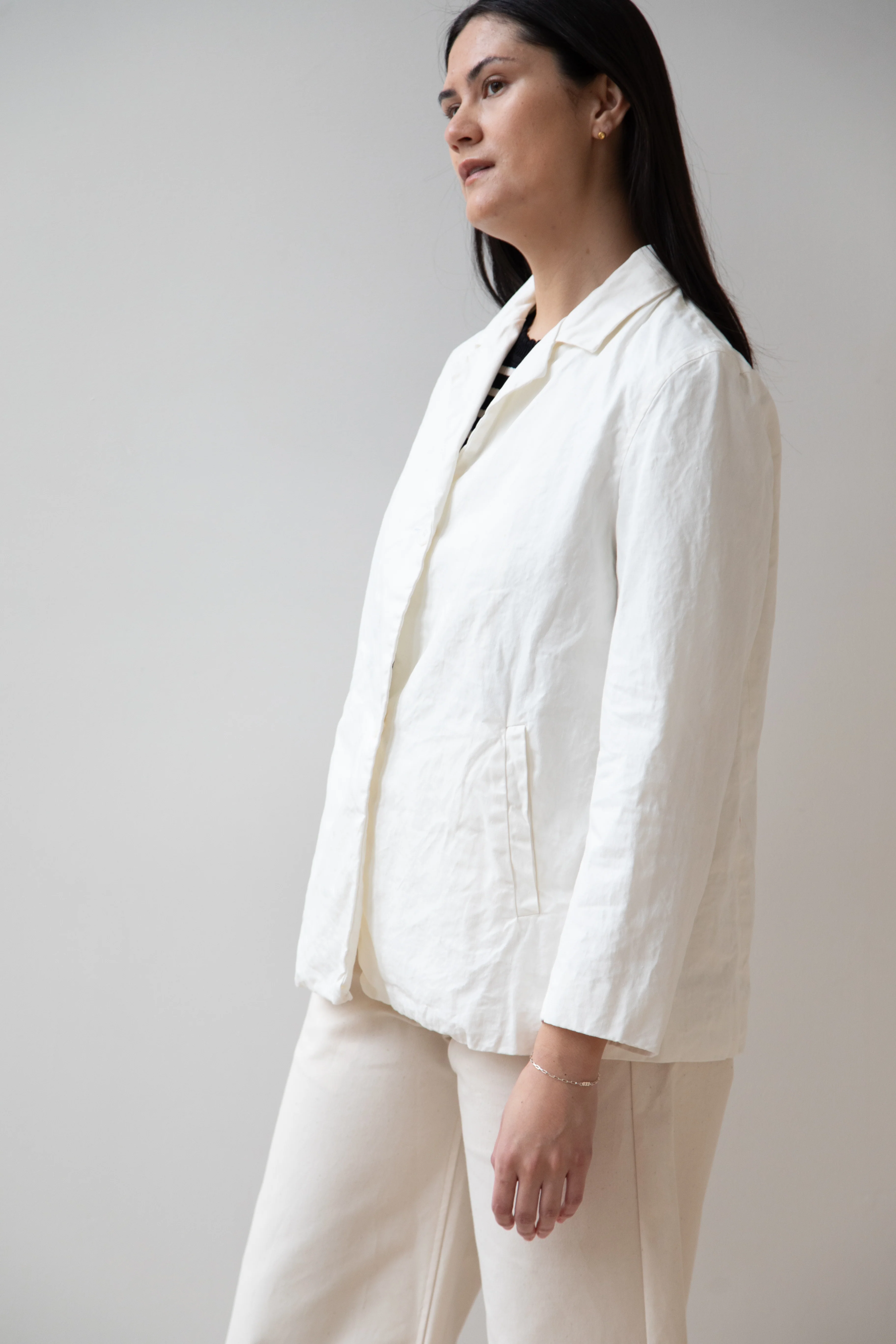 Casey Casey | Air Jacket in Off White - Image 20
