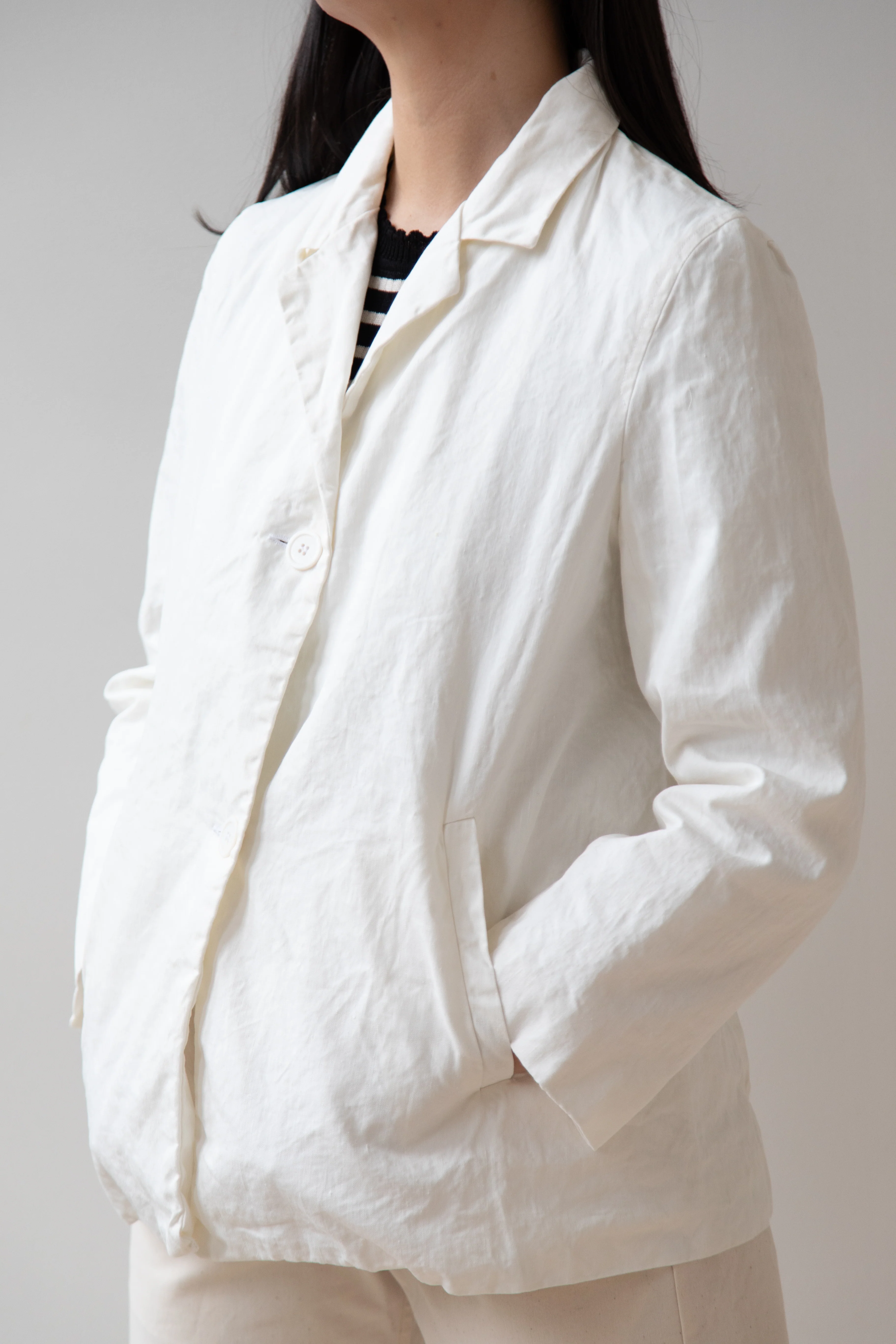 Casey Casey | Air Jacket in Off White - Image 22