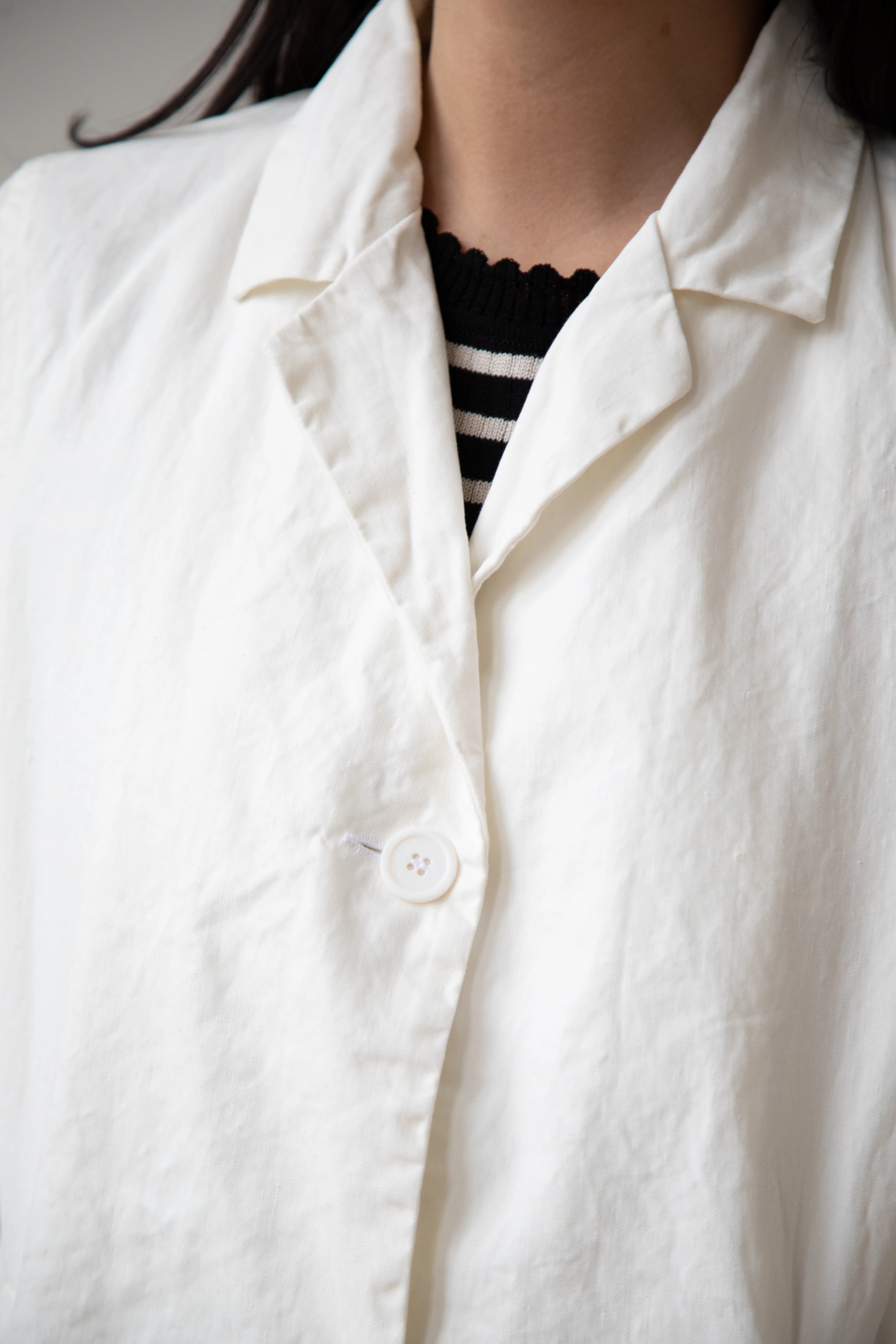 Casey Casey | Air Jacket in Off White - Image 23