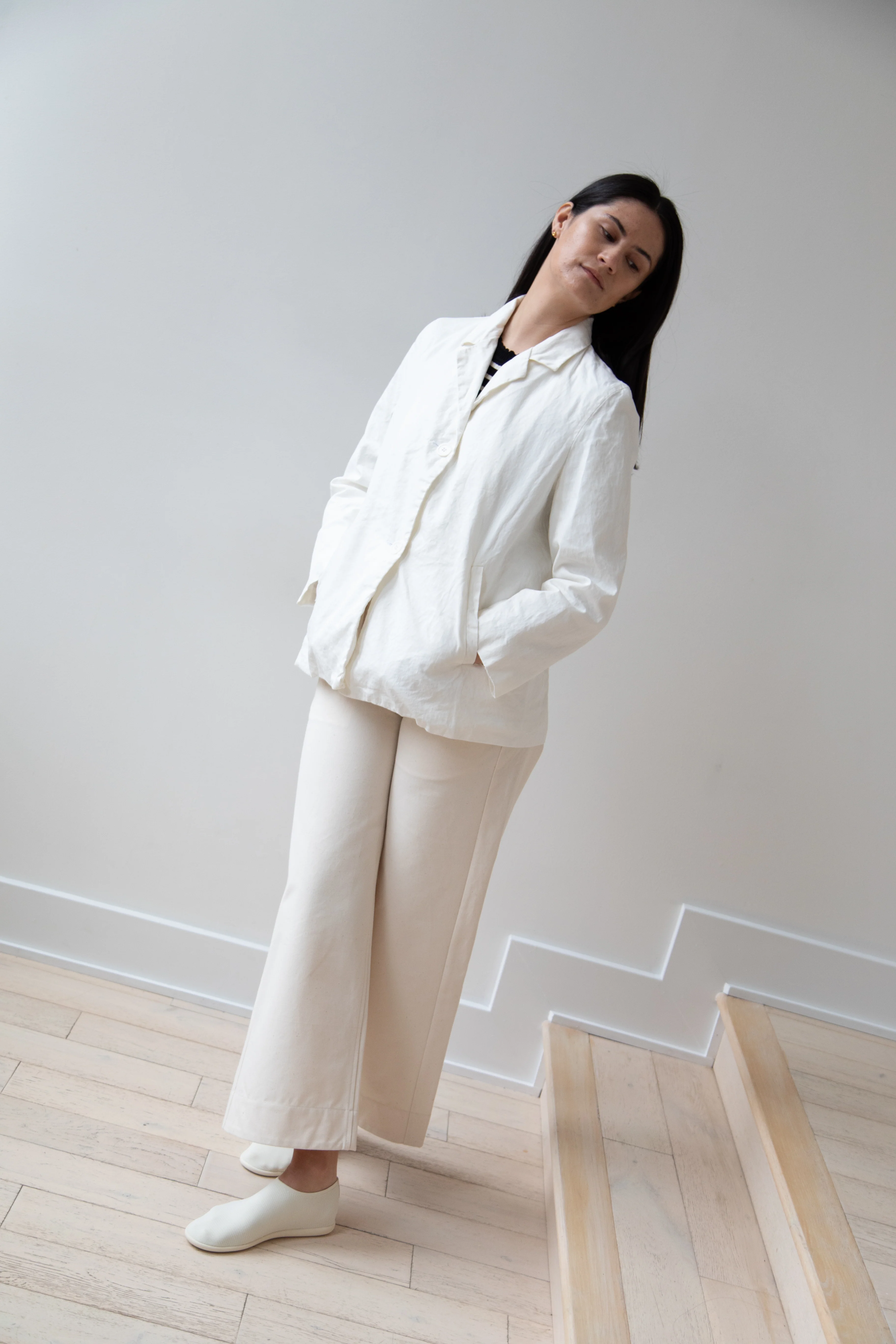 Casey Casey | Air Jacket in Off White - Image 24