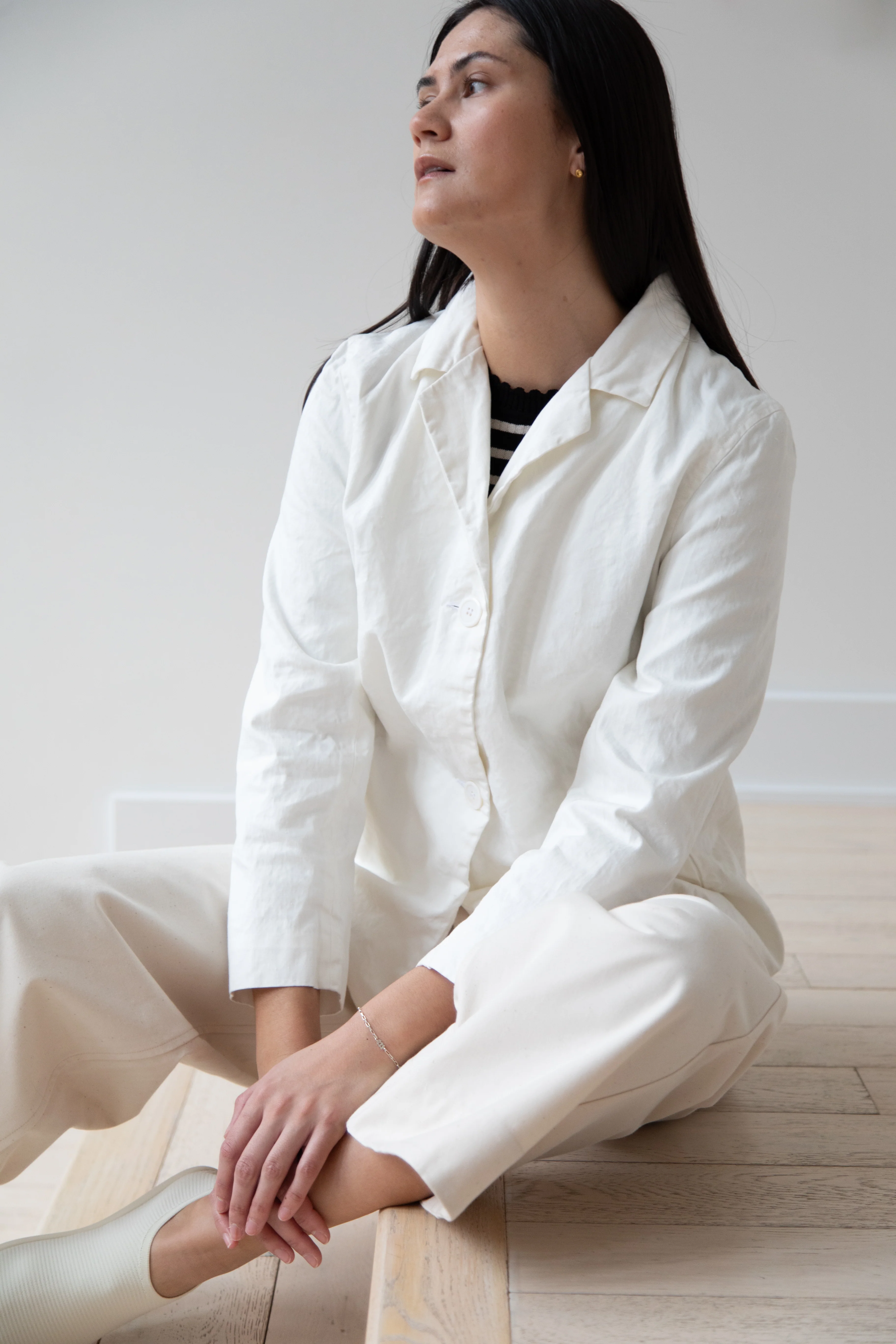 Casey Casey | Air Jacket in Off White - Image 27