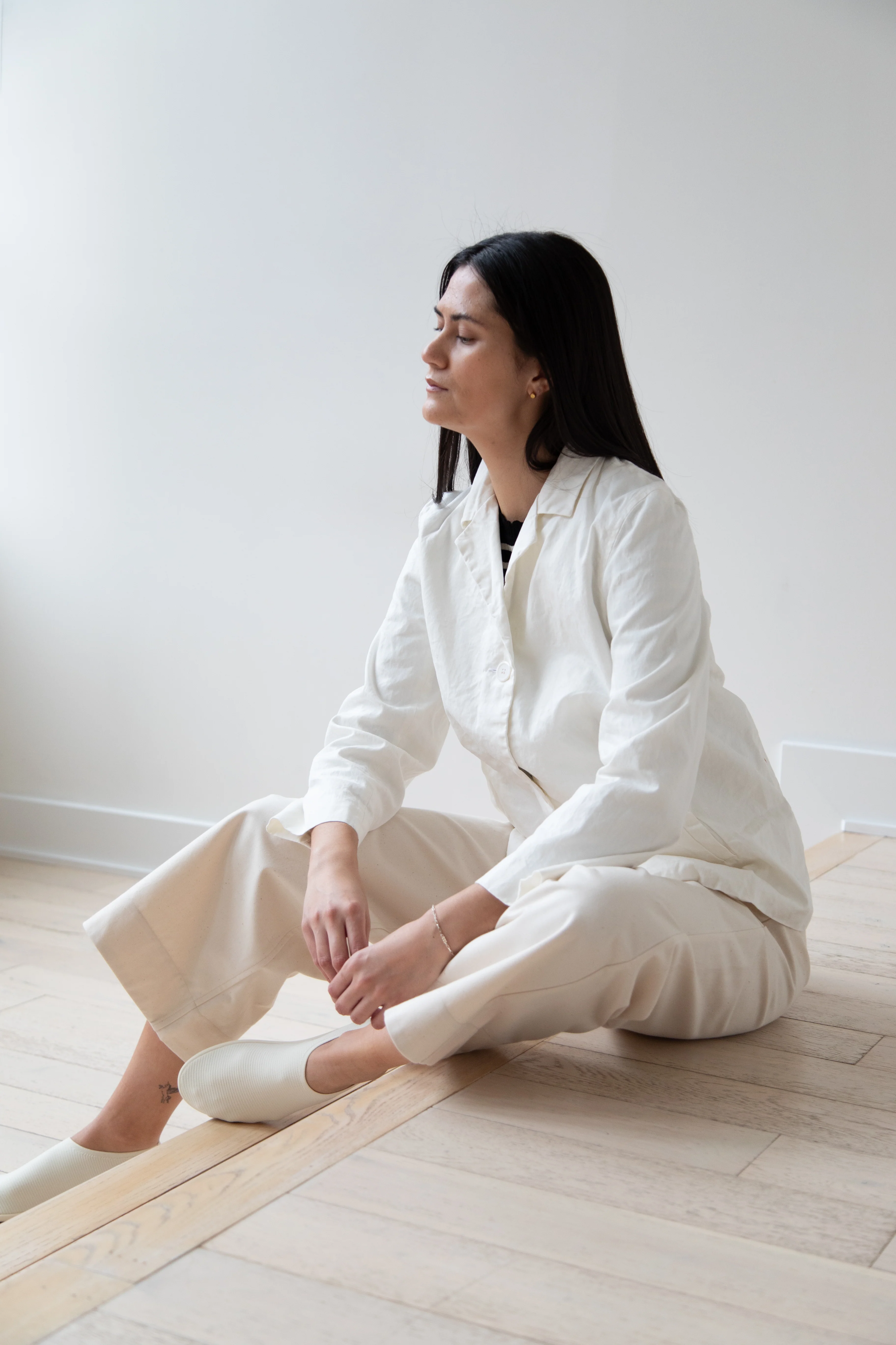 Casey Casey | Air Jacket in Off White - Image 28