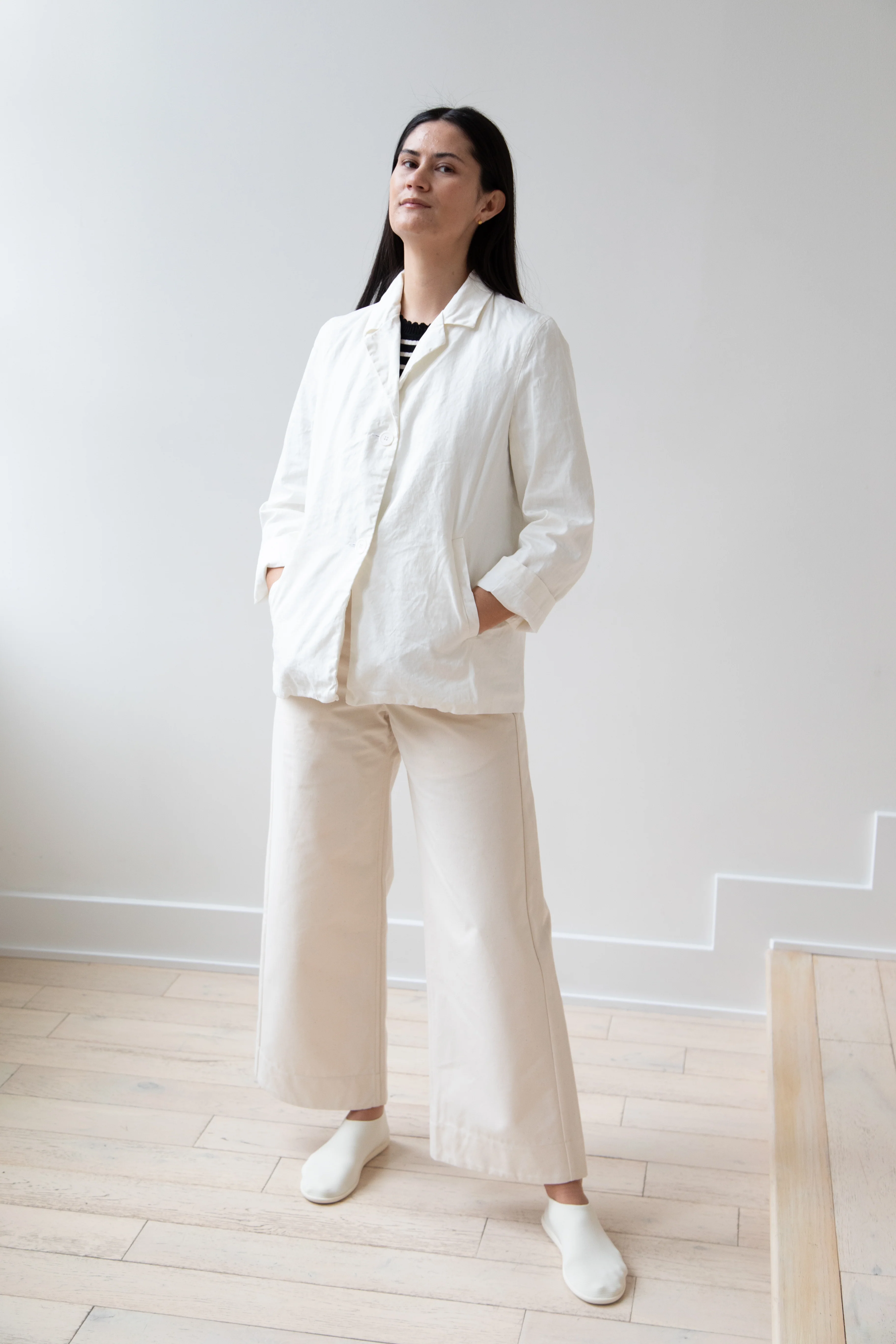 Casey Casey | Air Jacket in Off White - Image 29