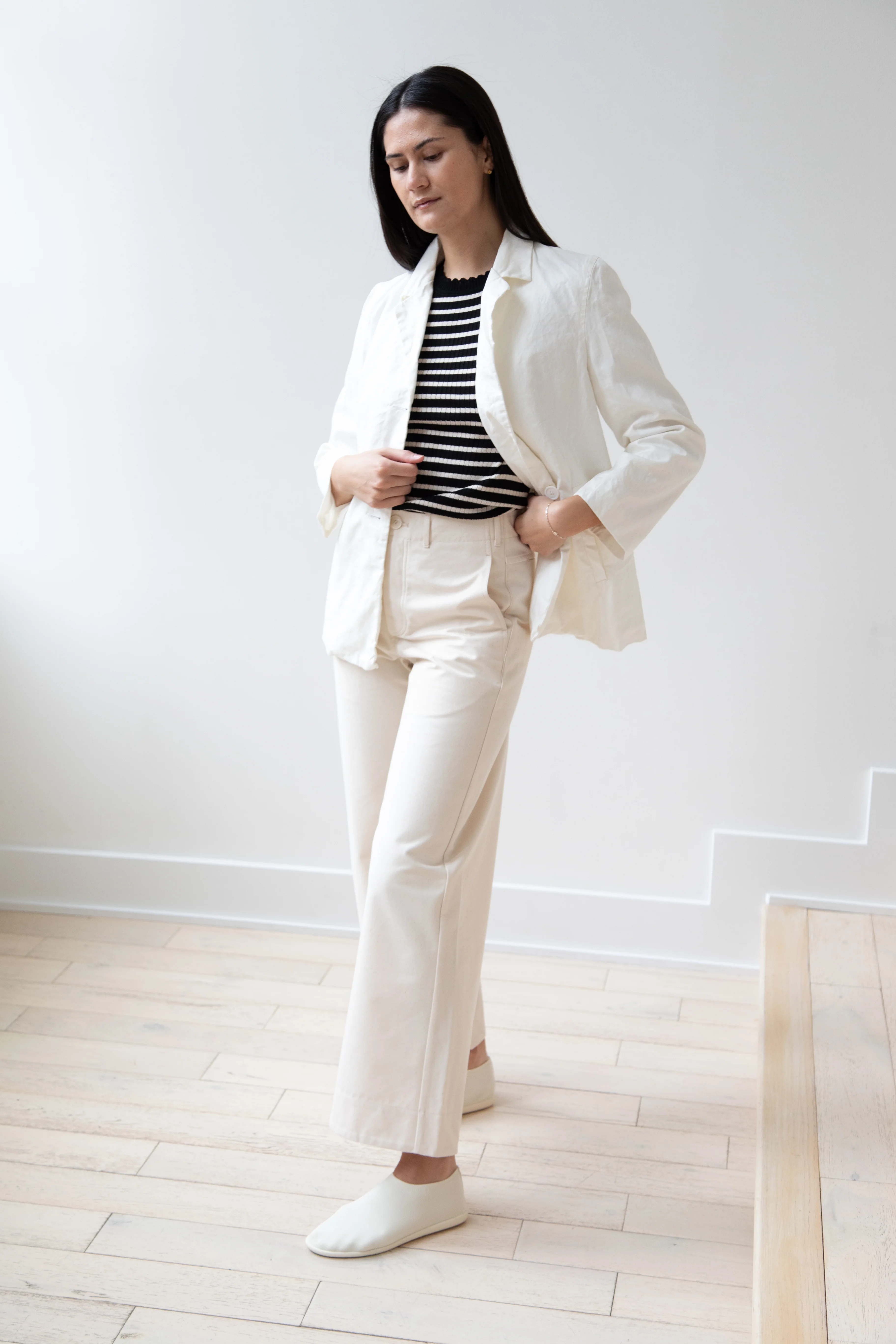Casey Casey | Air Jacket in Off White - Image 3