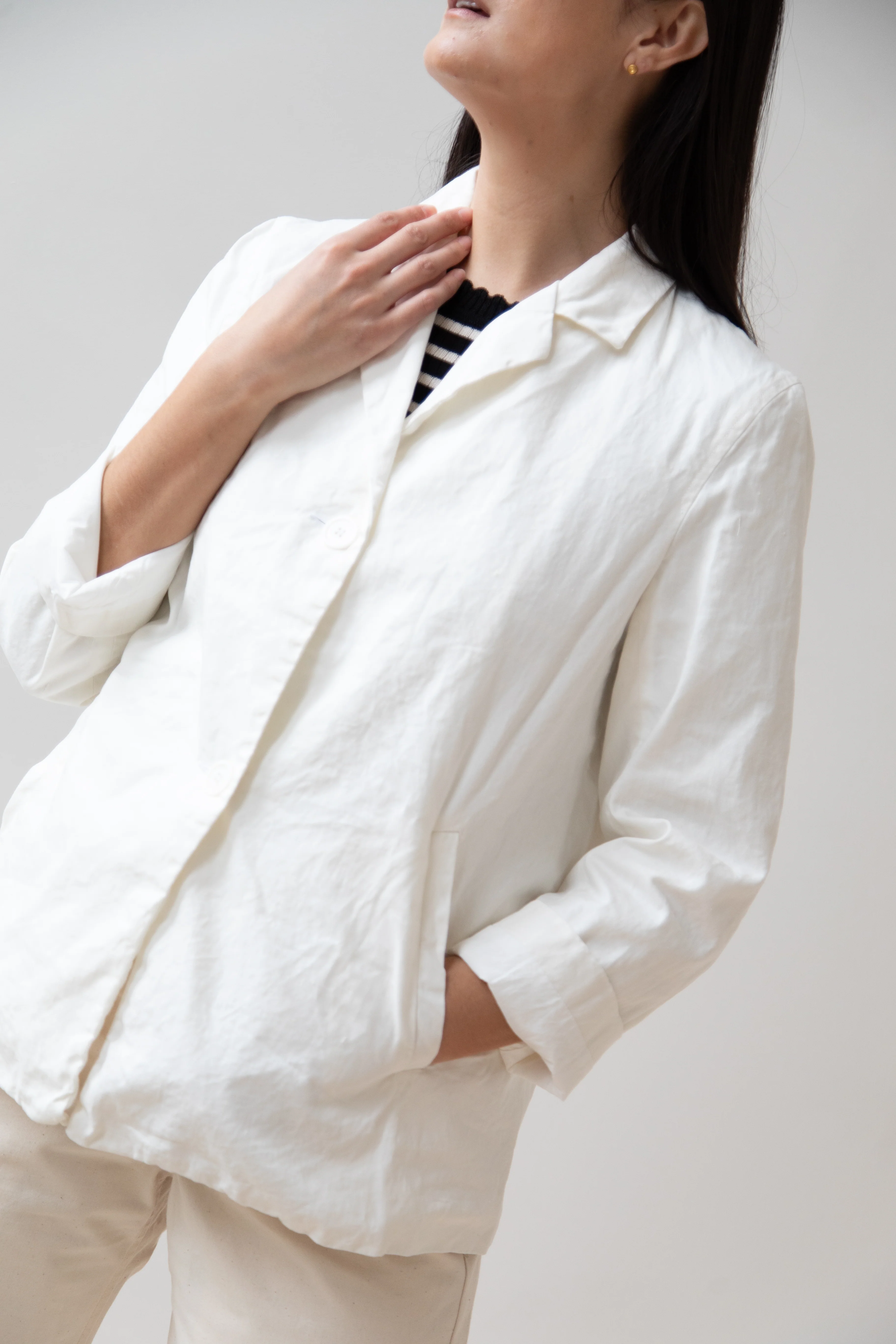 Casey Casey | Air Jacket in Off White - Image 30