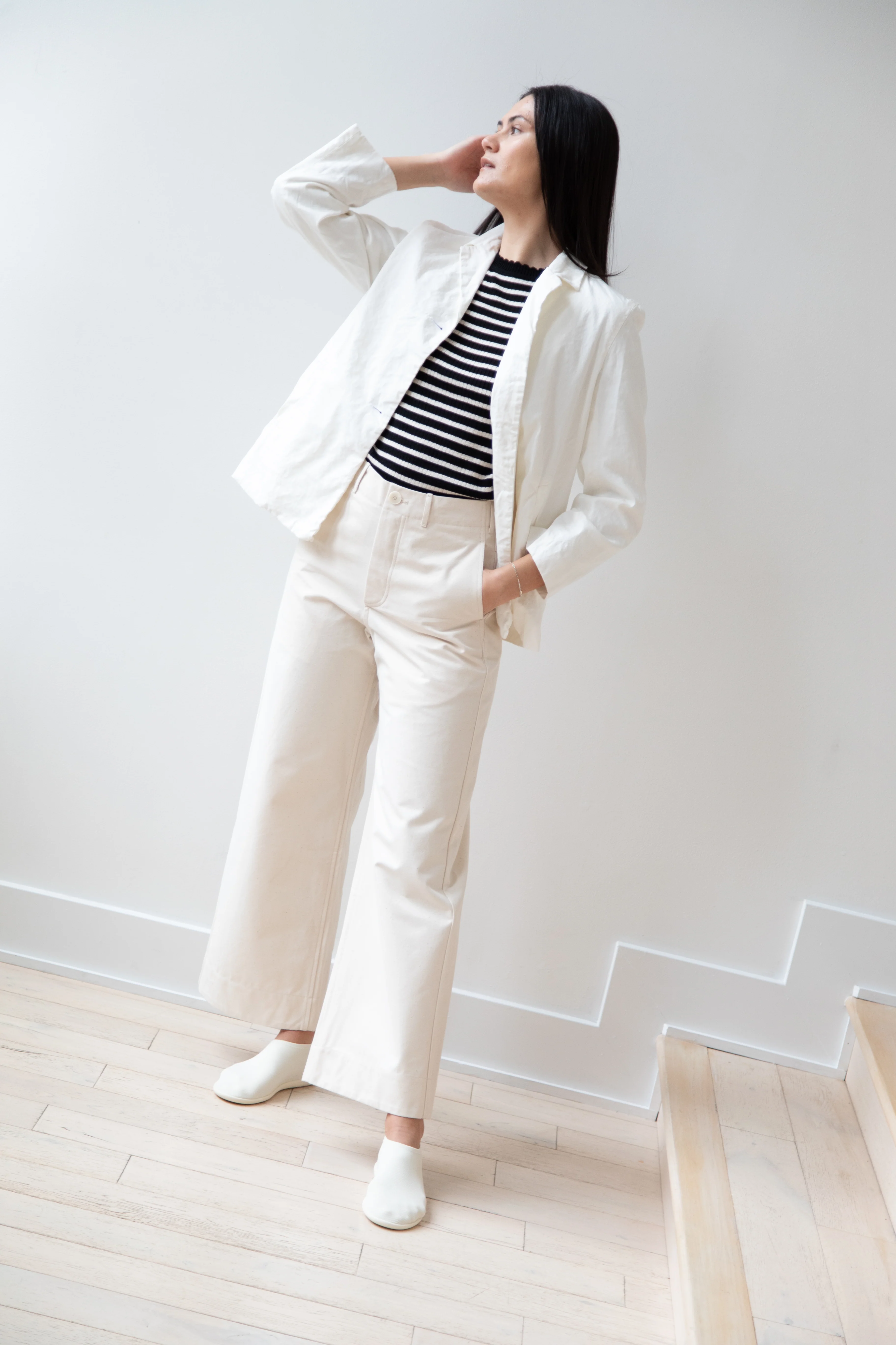 Casey Casey | Air Jacket in Off White - Image 5