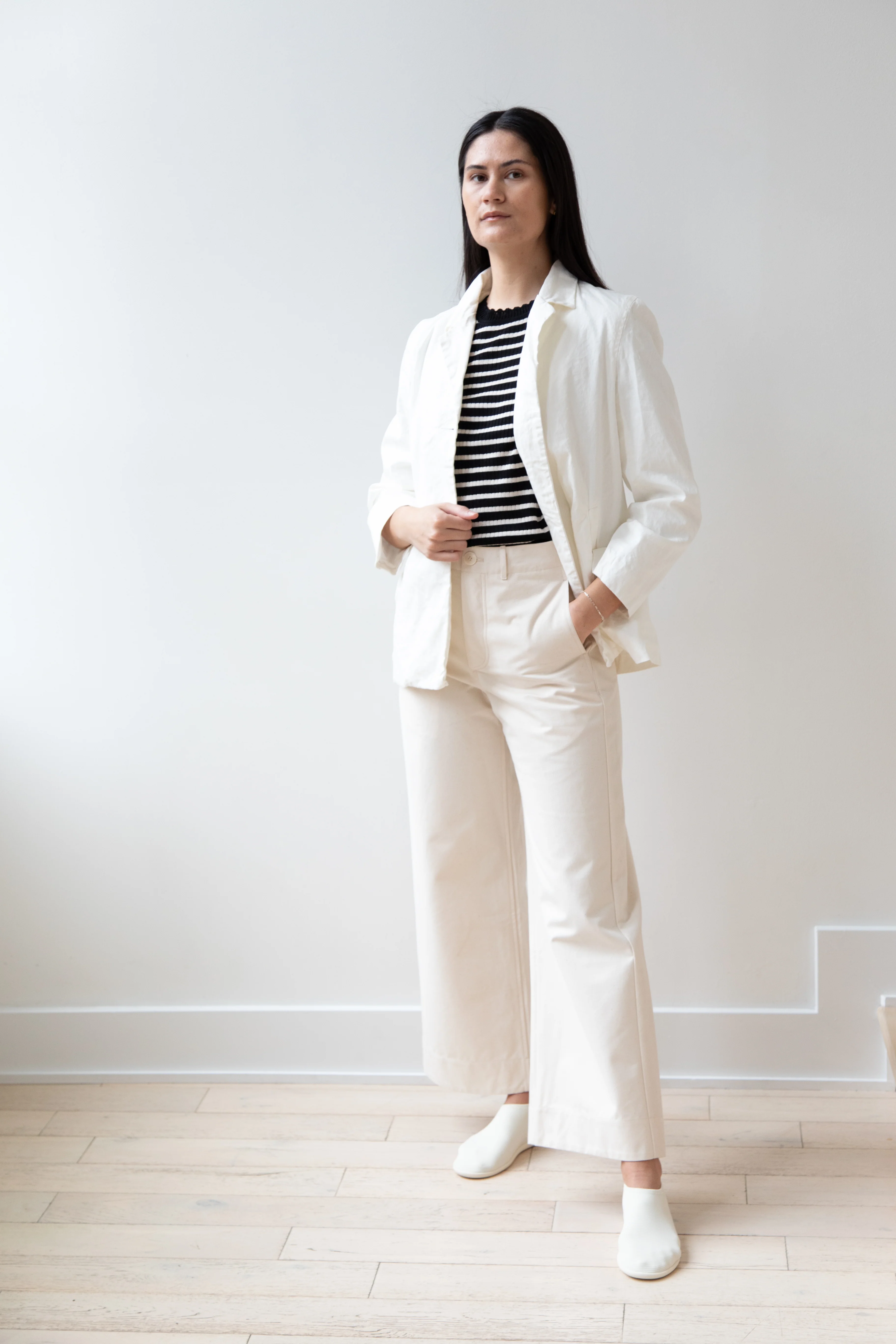 Casey Casey | Air Jacket in Off White - Image 6