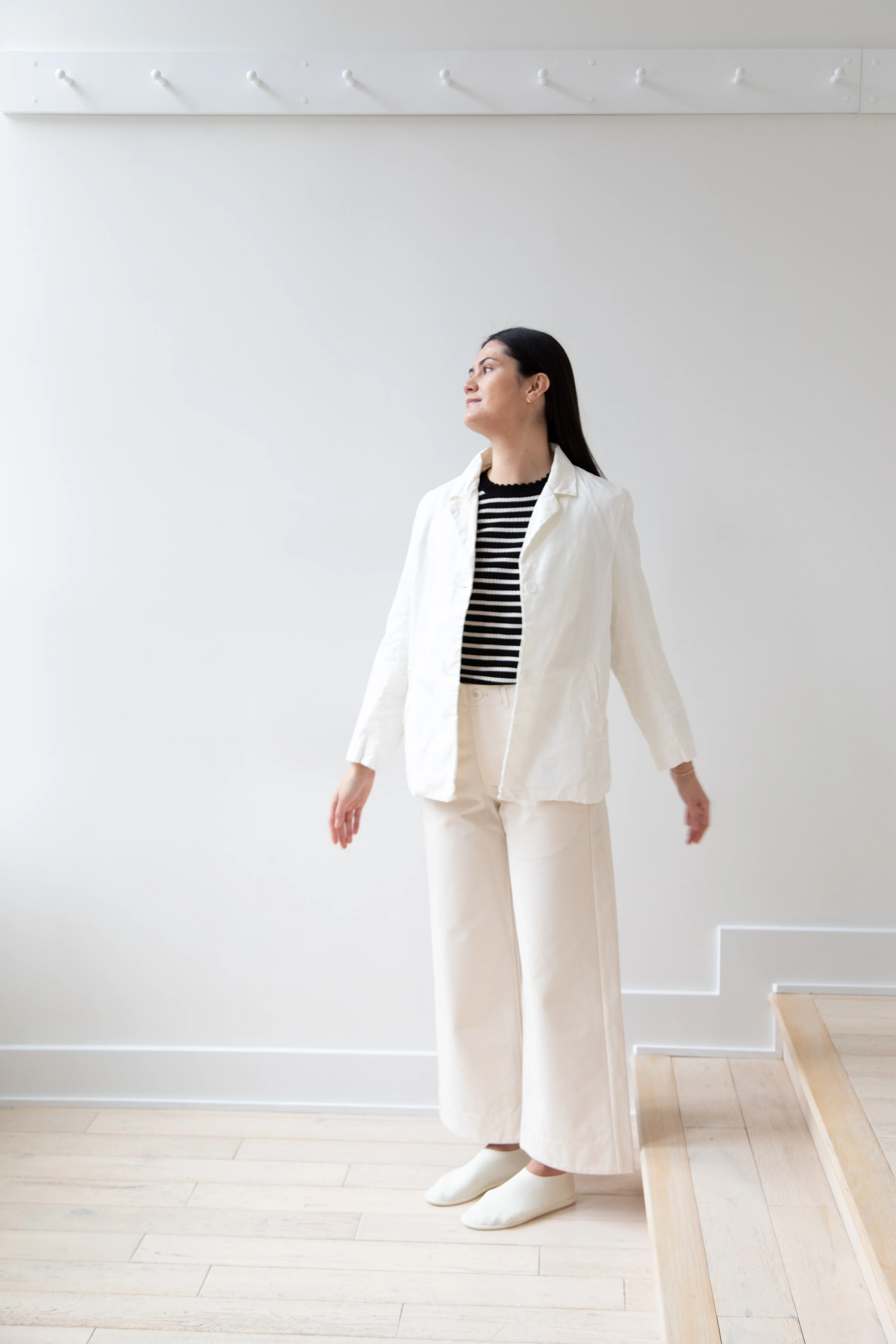 Casey Casey | Air Jacket in Off White - Image 7