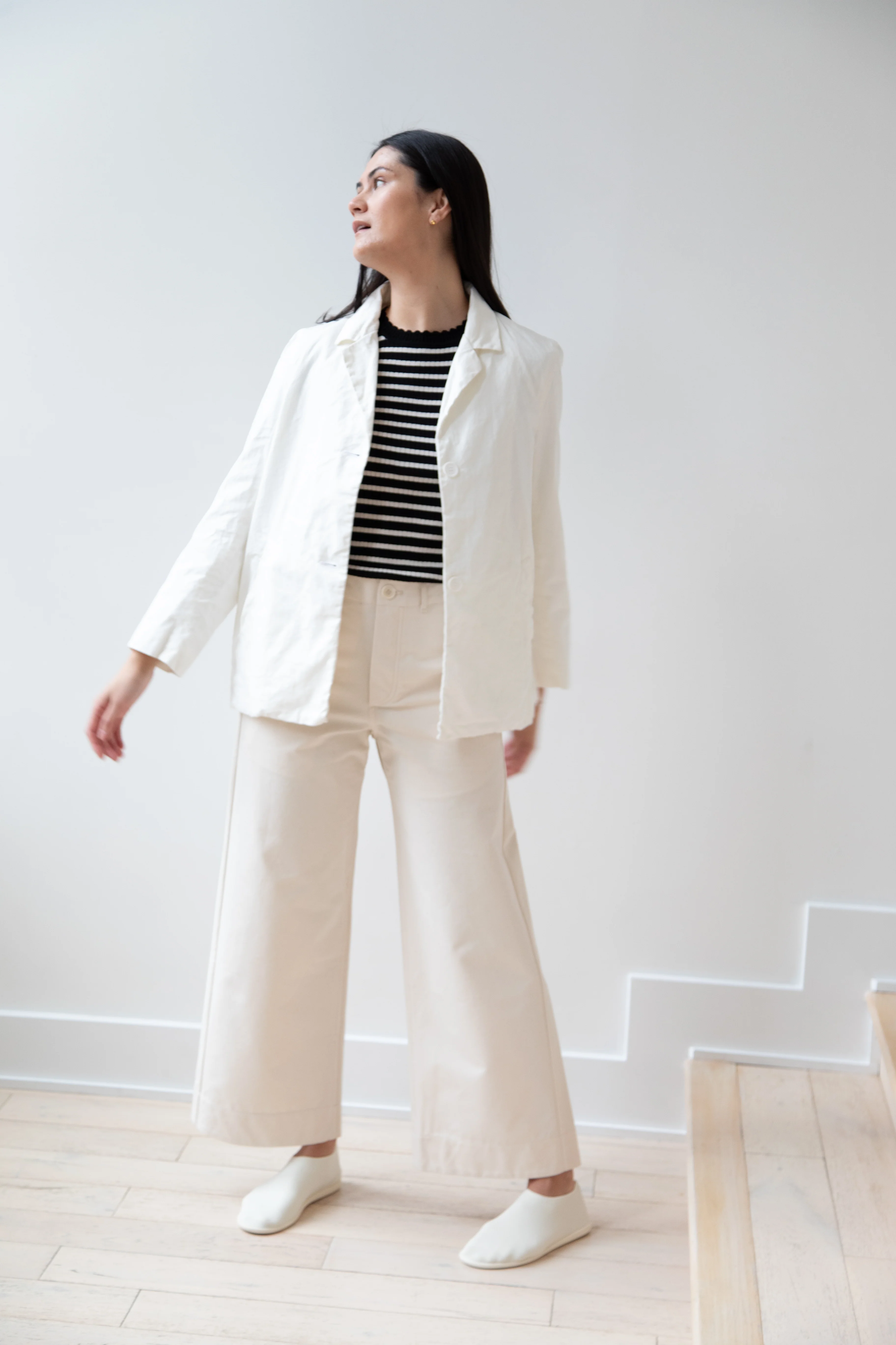 Casey Casey | Air Jacket in Off White - Image 9