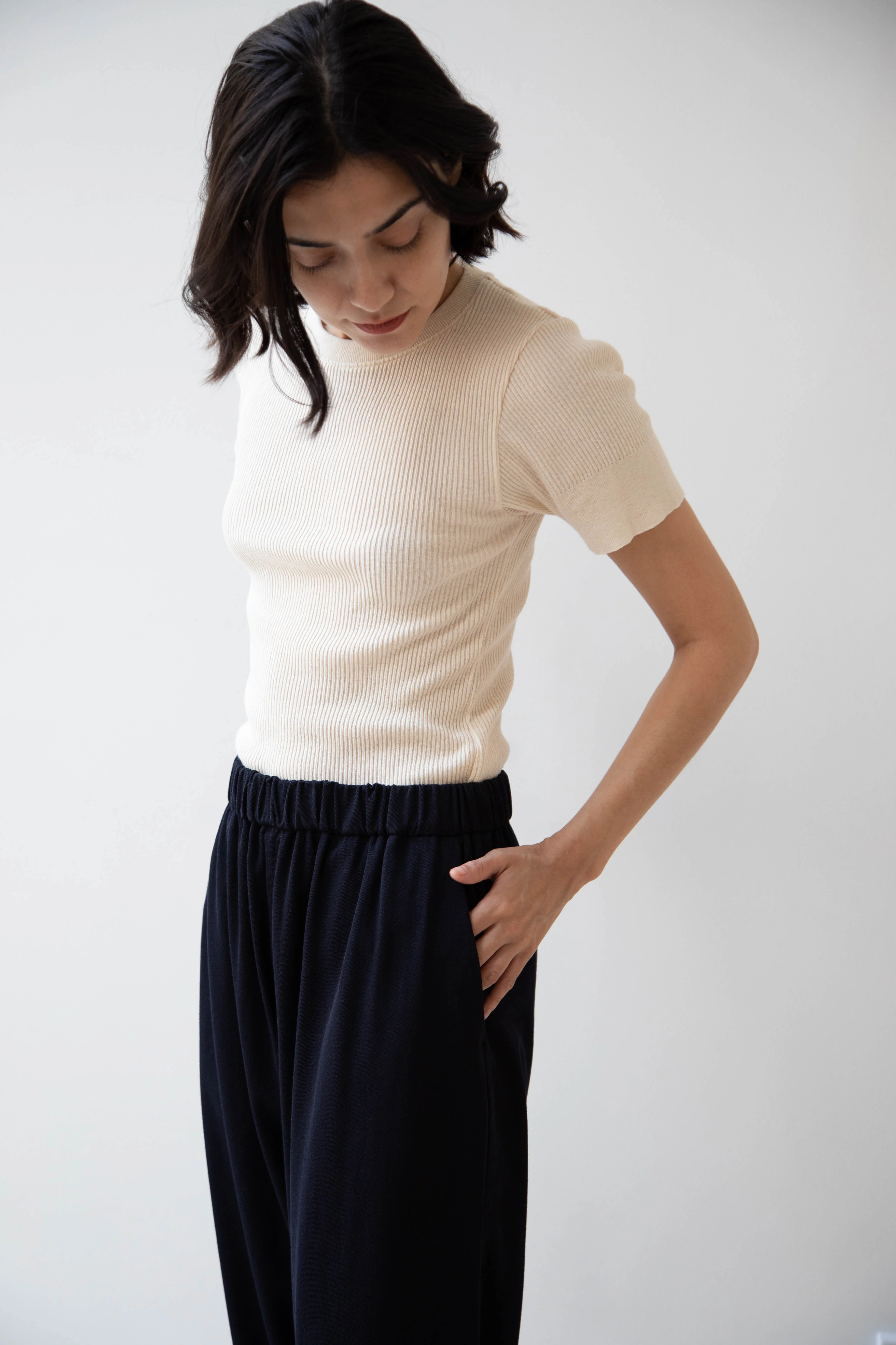 Casey Casey | Fabi Pants in Navy Cotton Wool - Image 12
