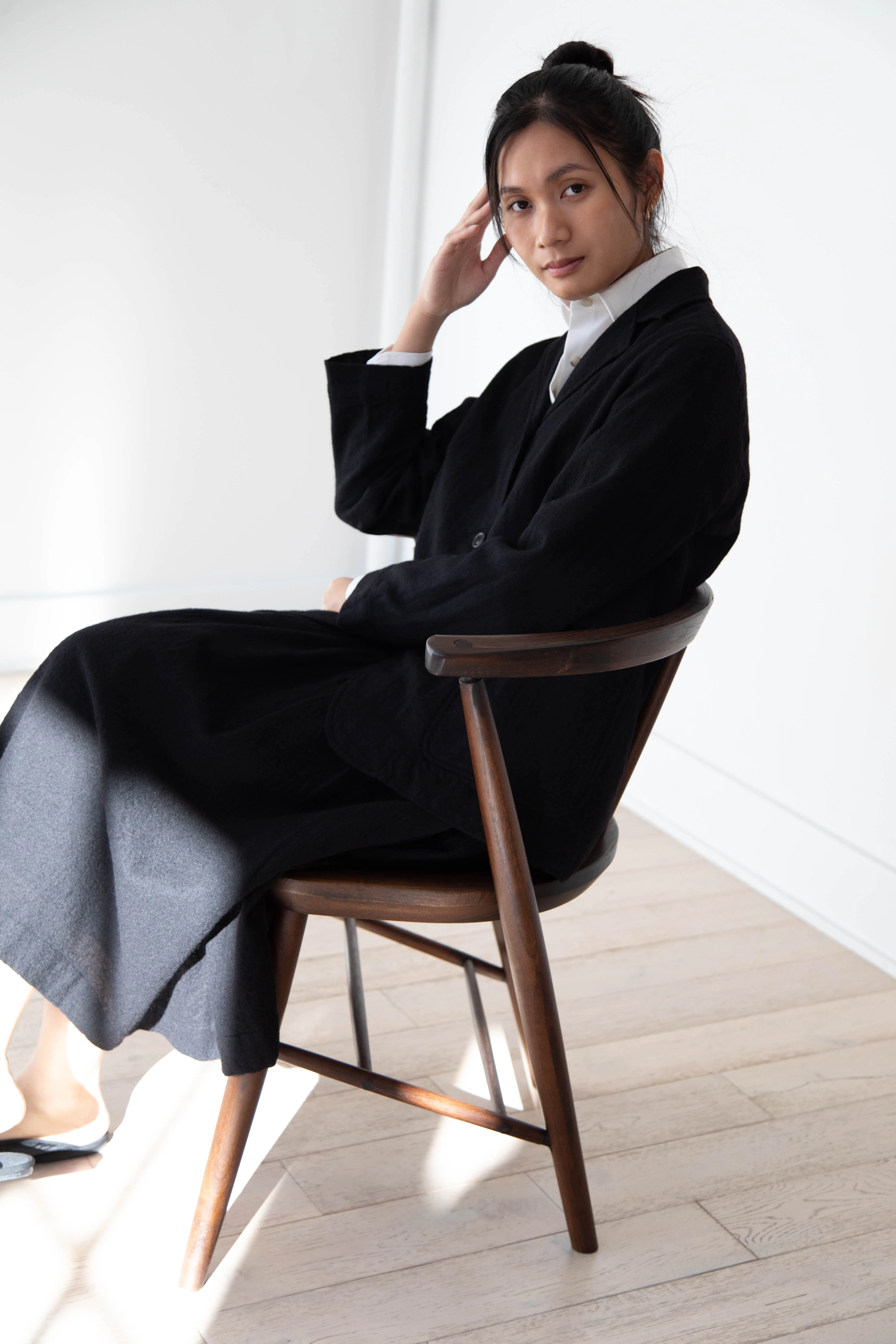 Casey Casey | Val Jacket in Black Wool - Image 11