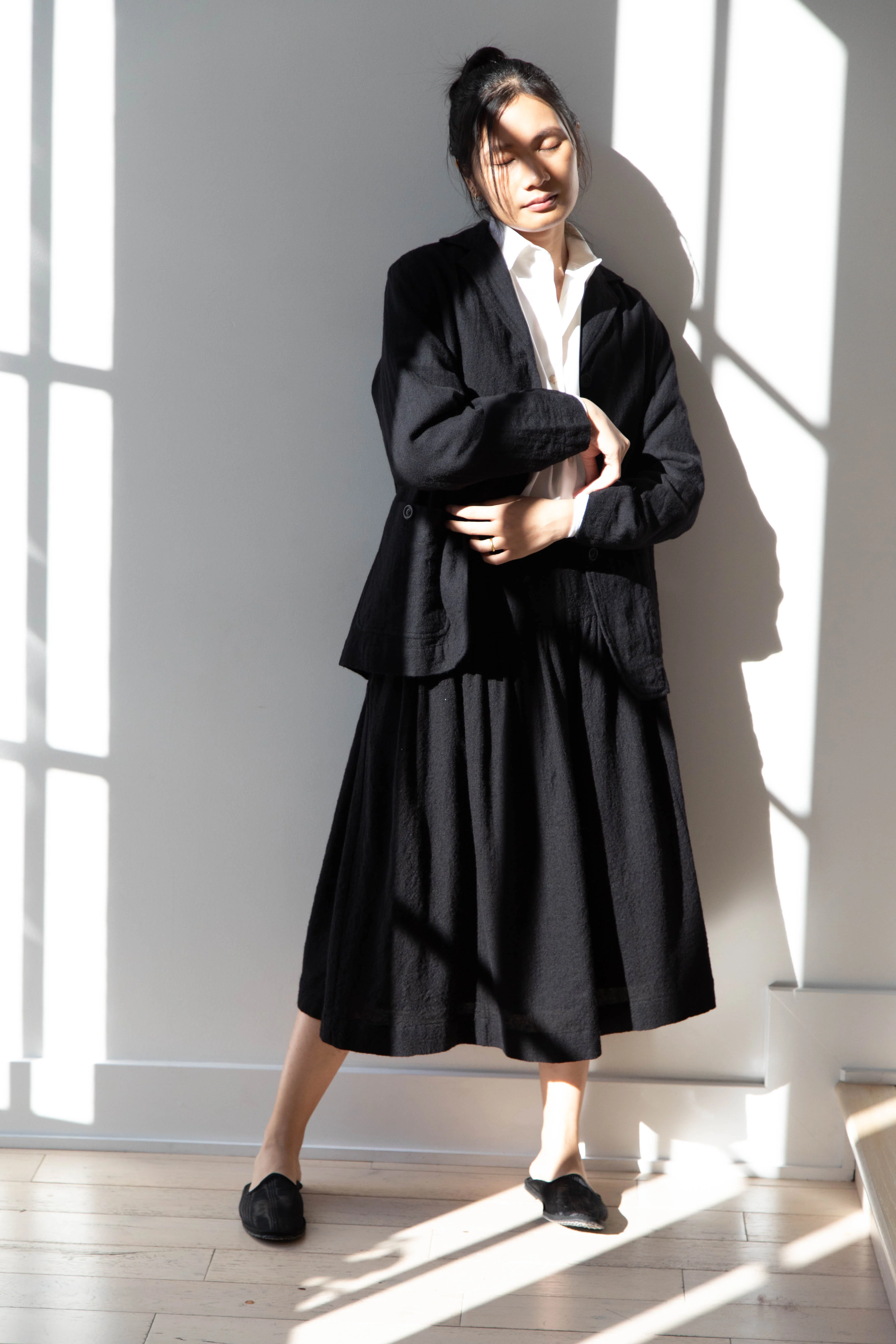 Casey Casey | Val Jacket in Black Wool - Image 13