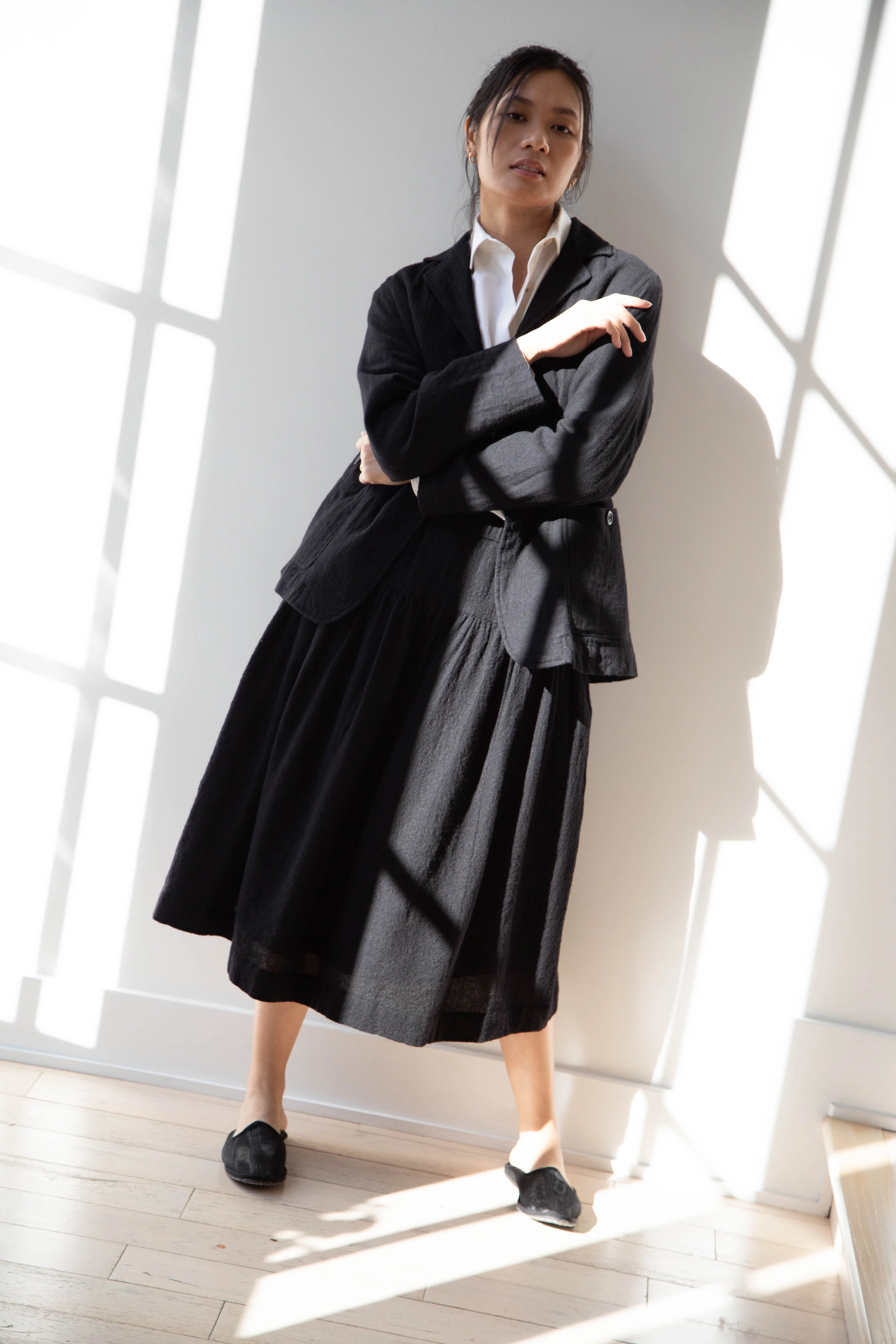 Casey Casey | Val Jacket in Black Wool - Image 14