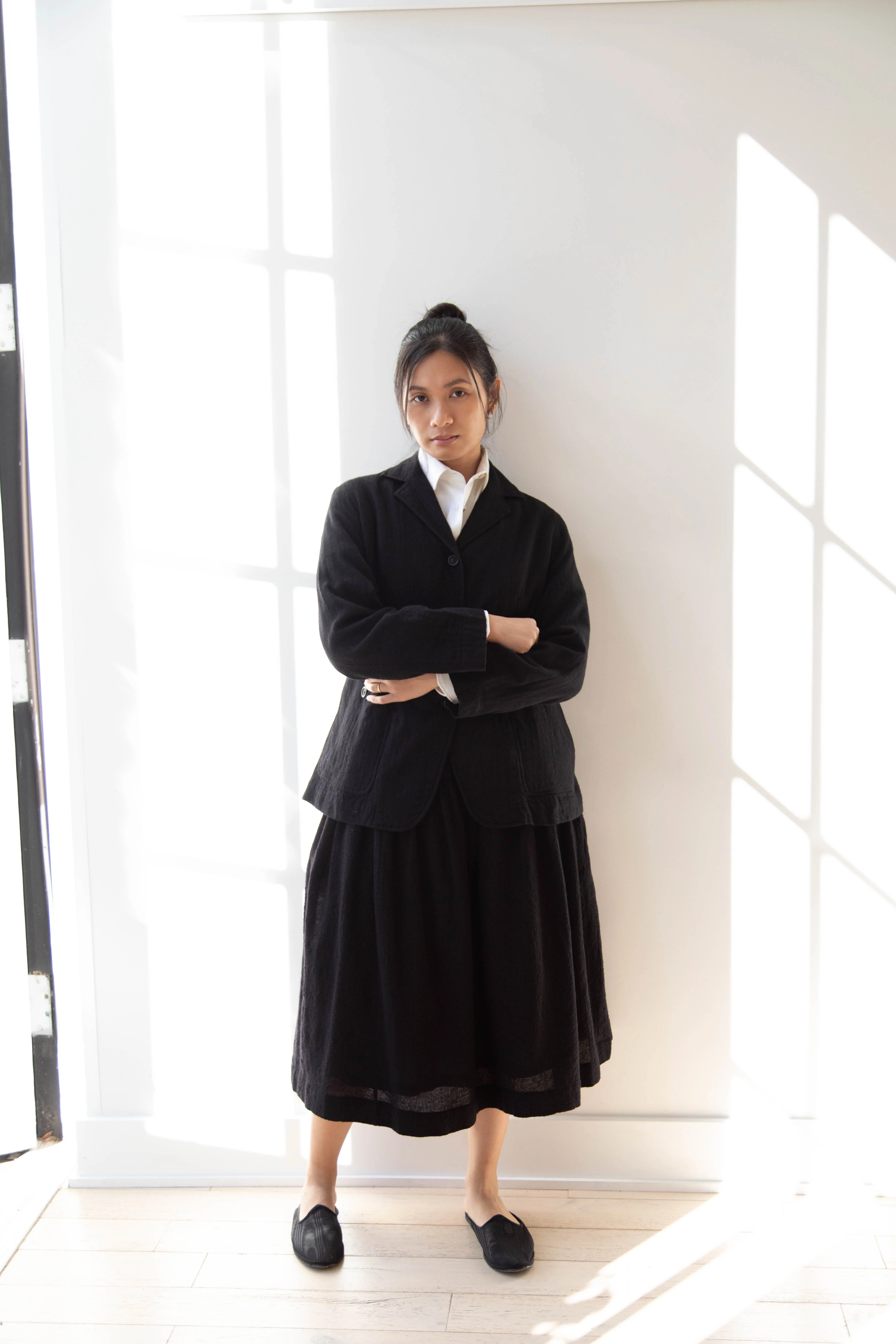 Casey Casey | Val Jacket in Black Wool - Image 17