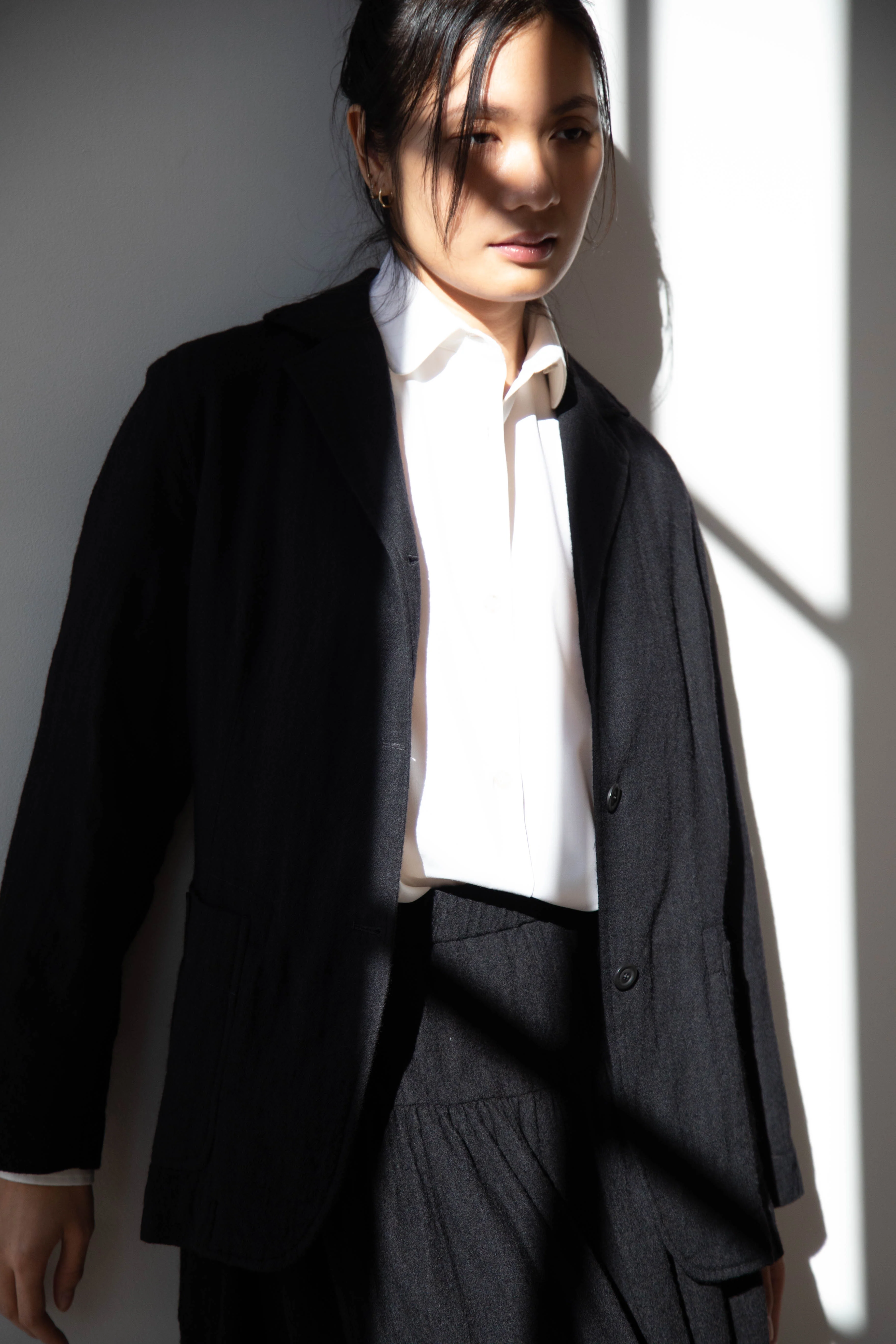 Casey Casey | Val Jacket in Black Wool - Image 26