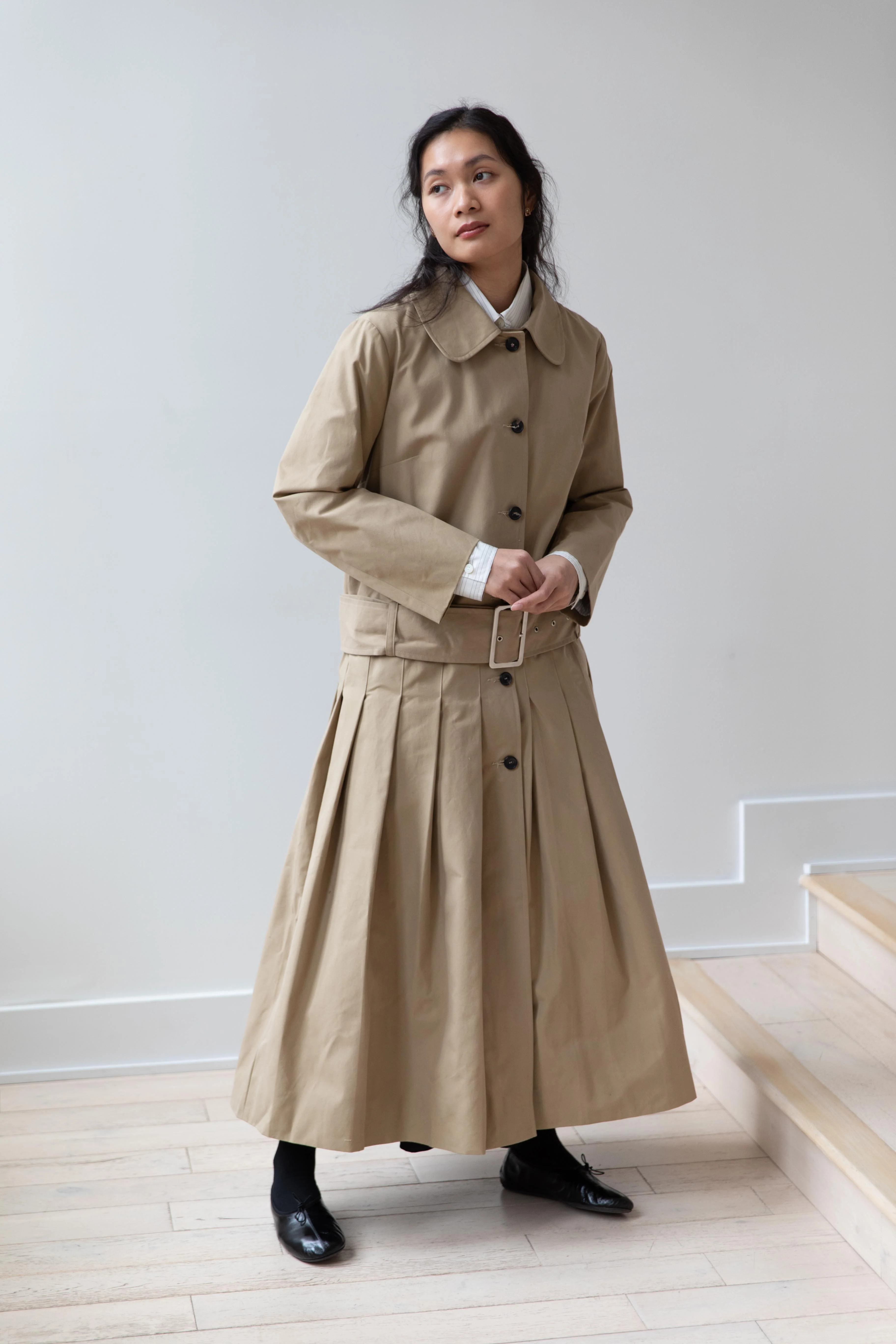Cawley | Willow Coat in Beige