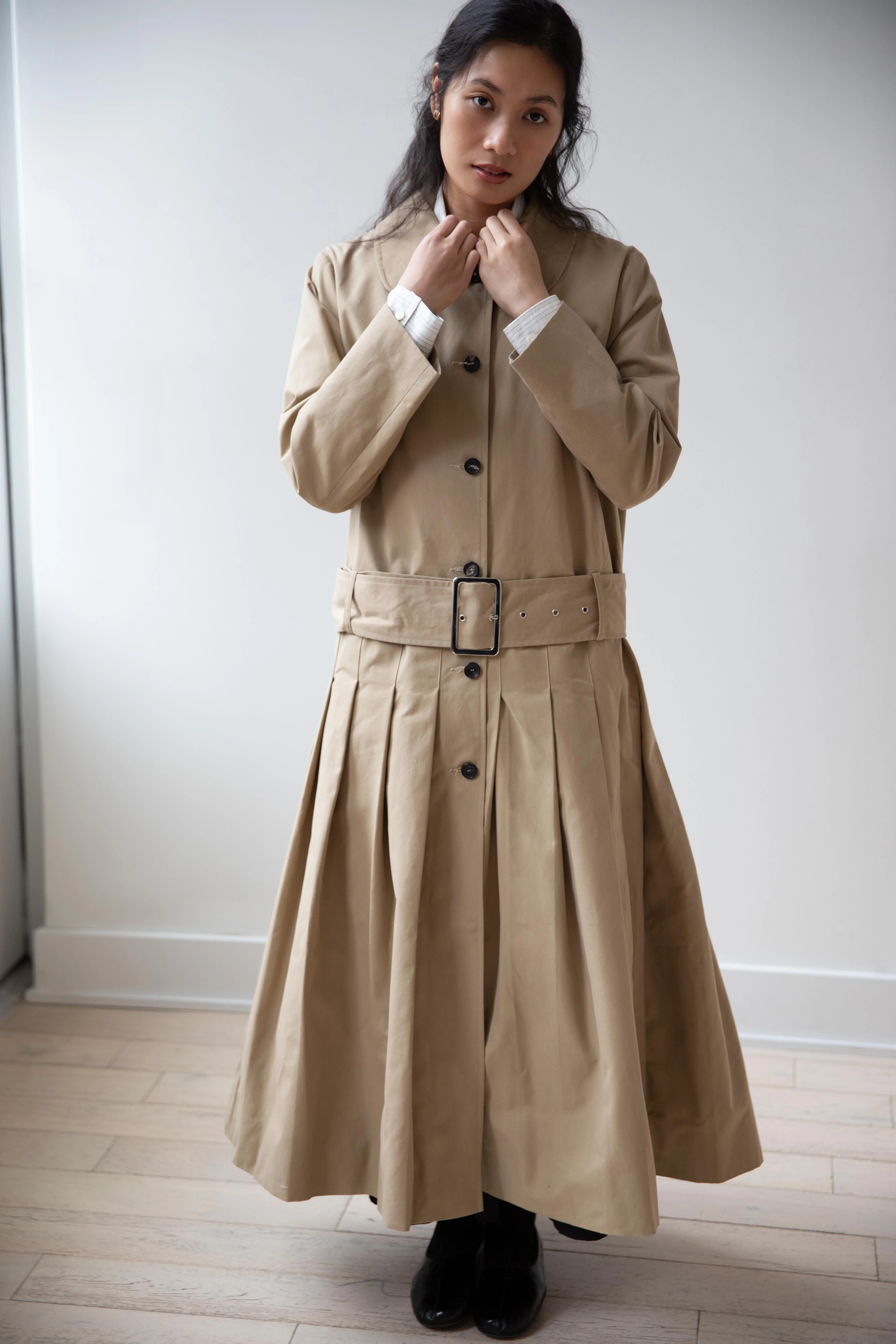 Cawley | Willow Coat in Beige - Image 14