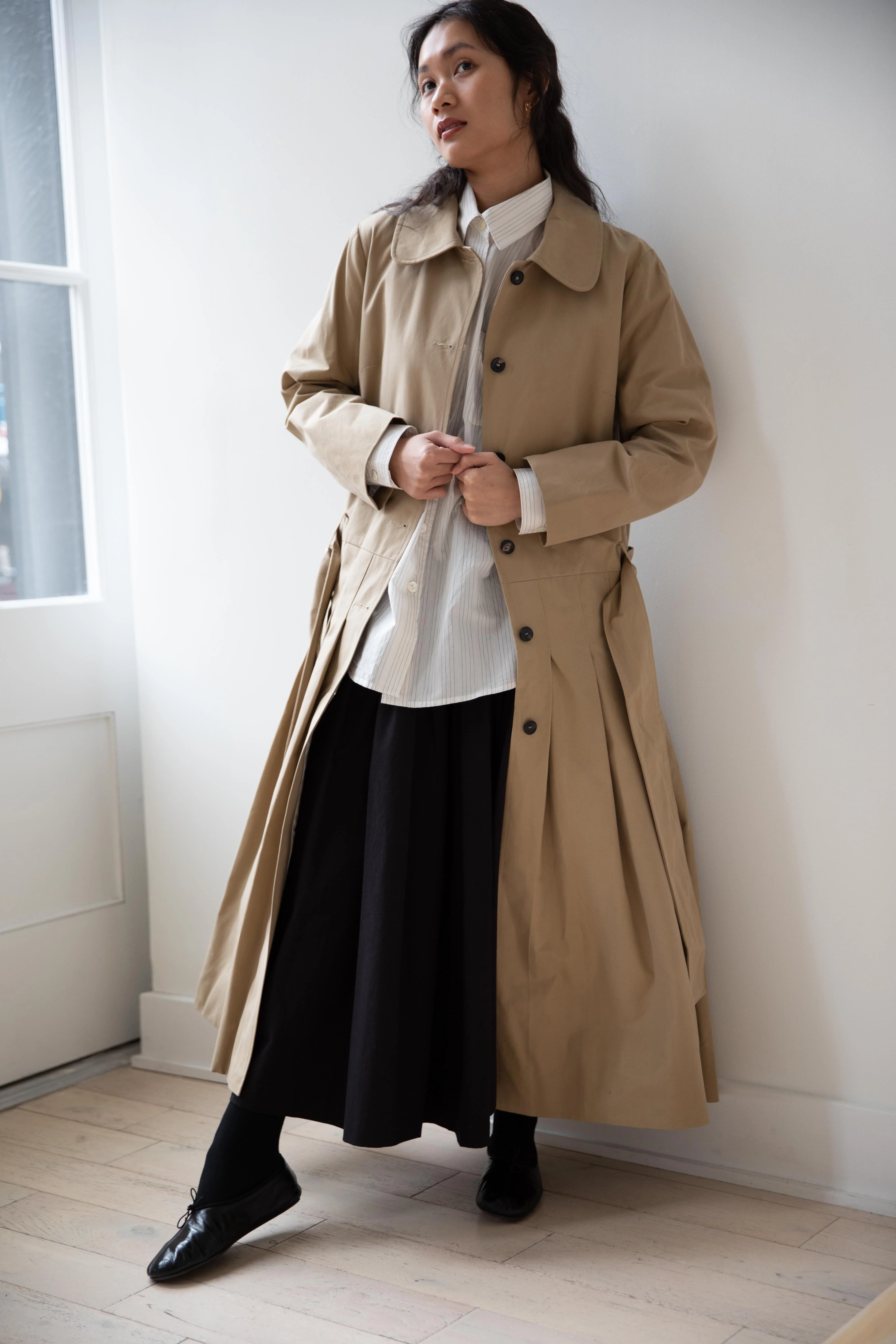 Cawley | Willow Coat in Beige - Image 28