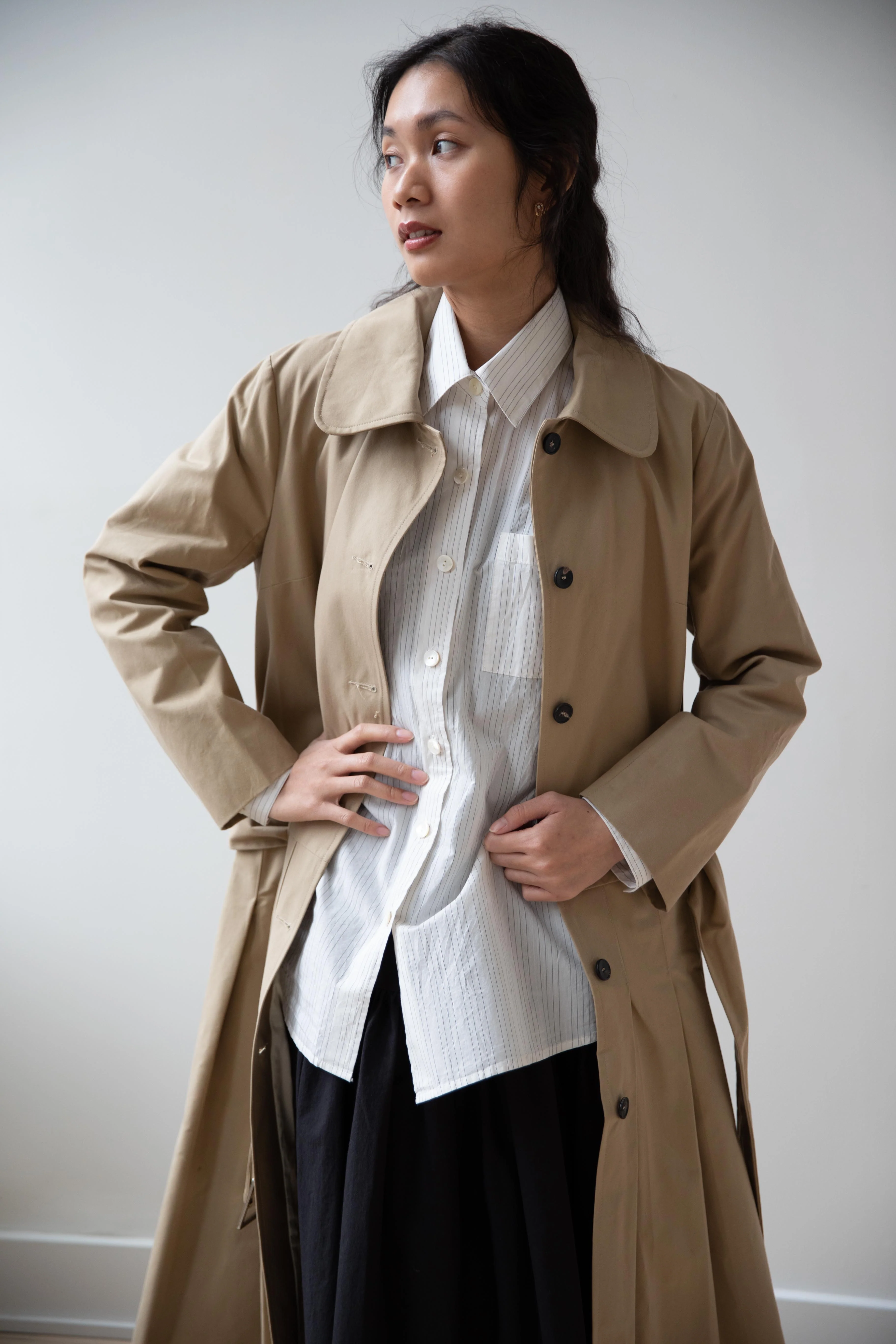 Cawley | Willow Coat in Beige - Image 34