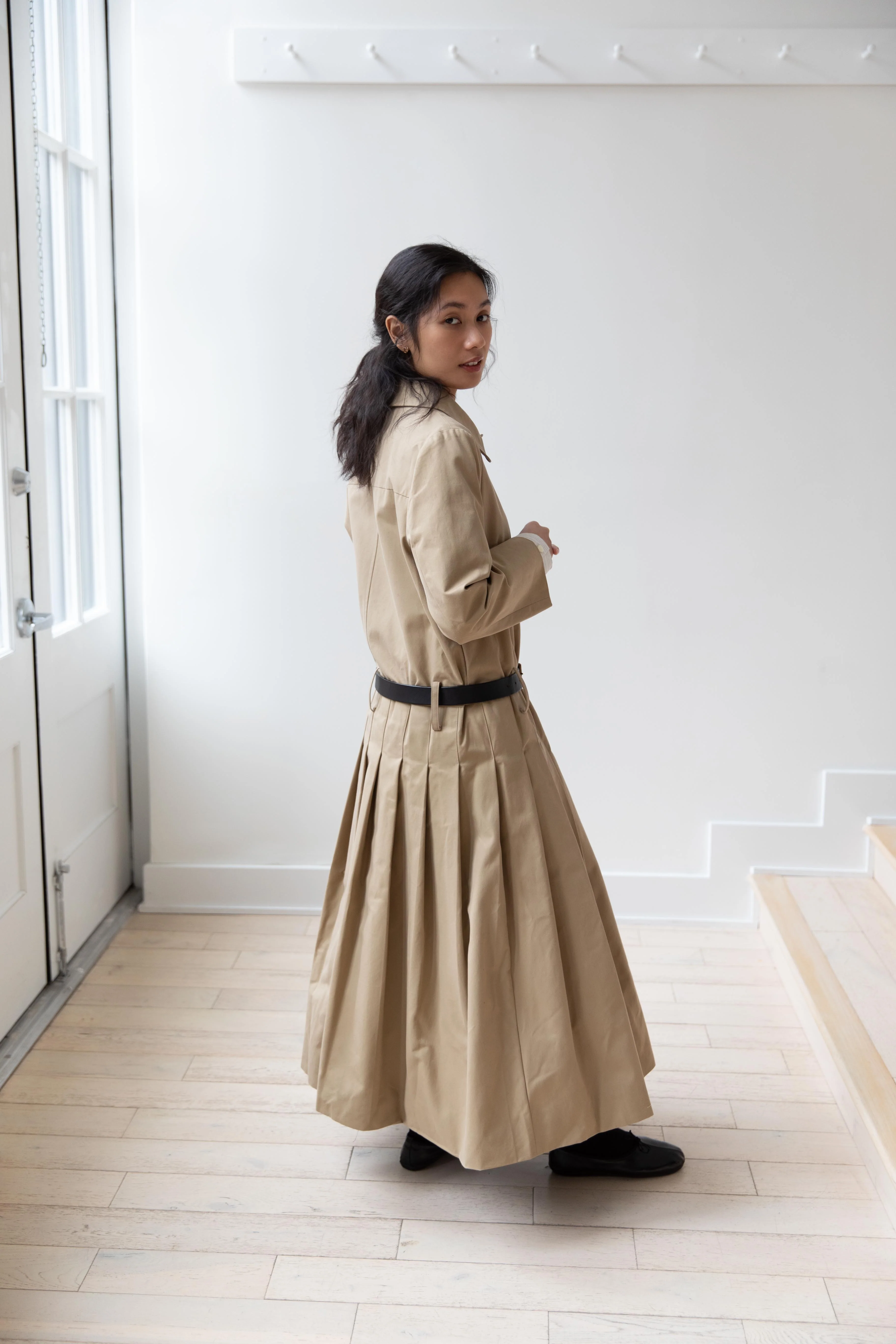 Cawley | Willow Coat in Beige - Image 46