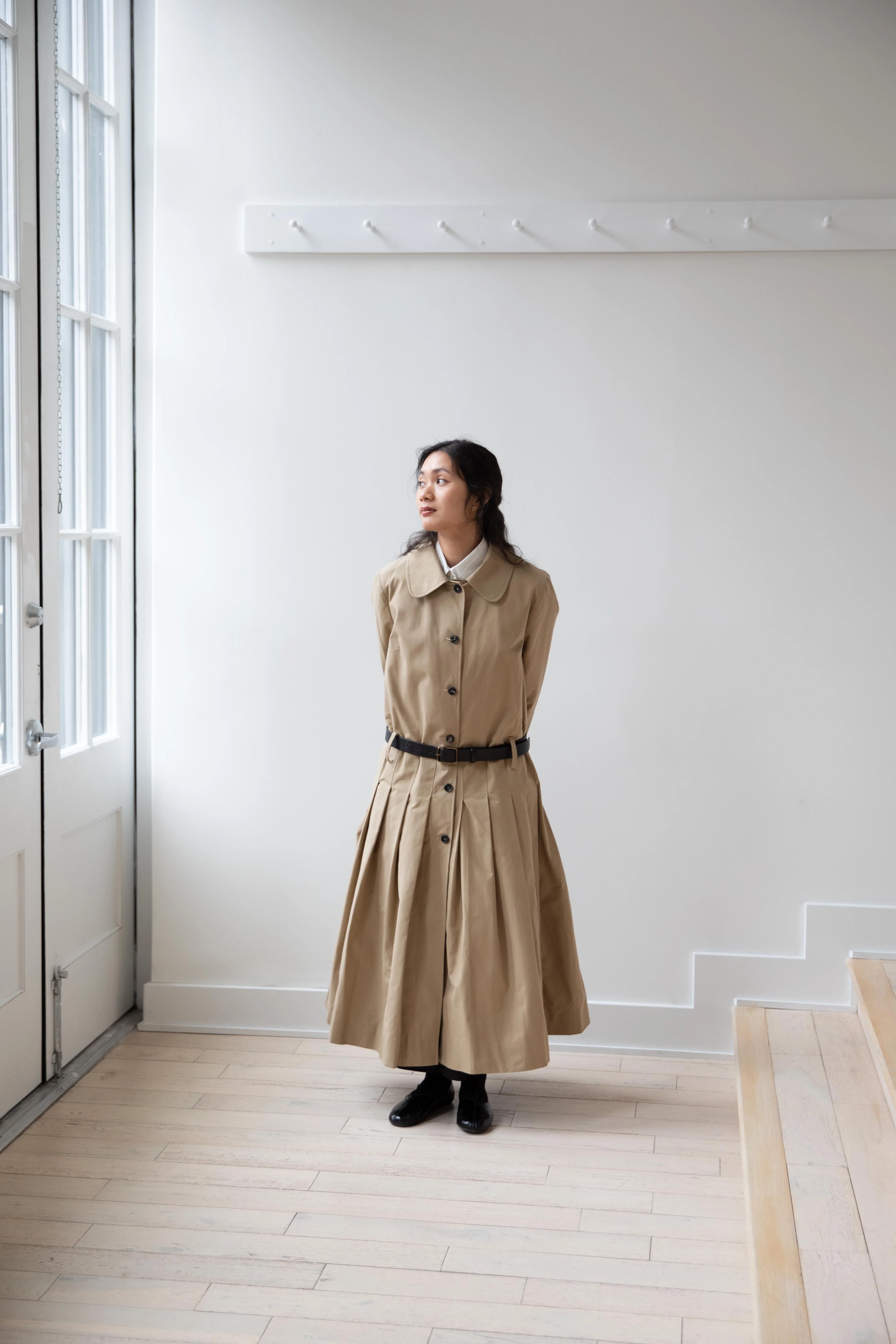 Cawley | Willow Coat in Beige - Image 48