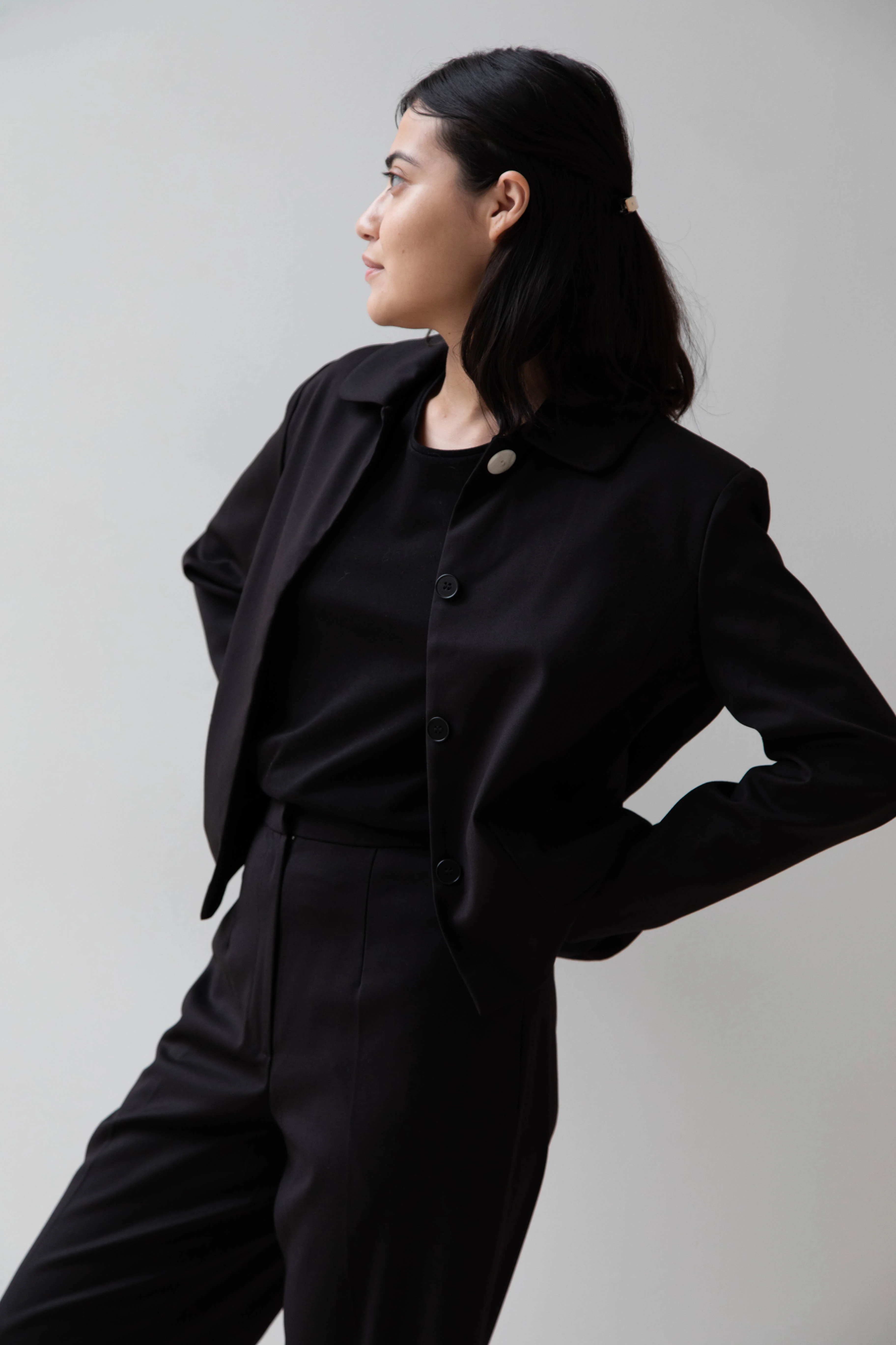 Delegan | Mateo Jacket in Black - Image 3