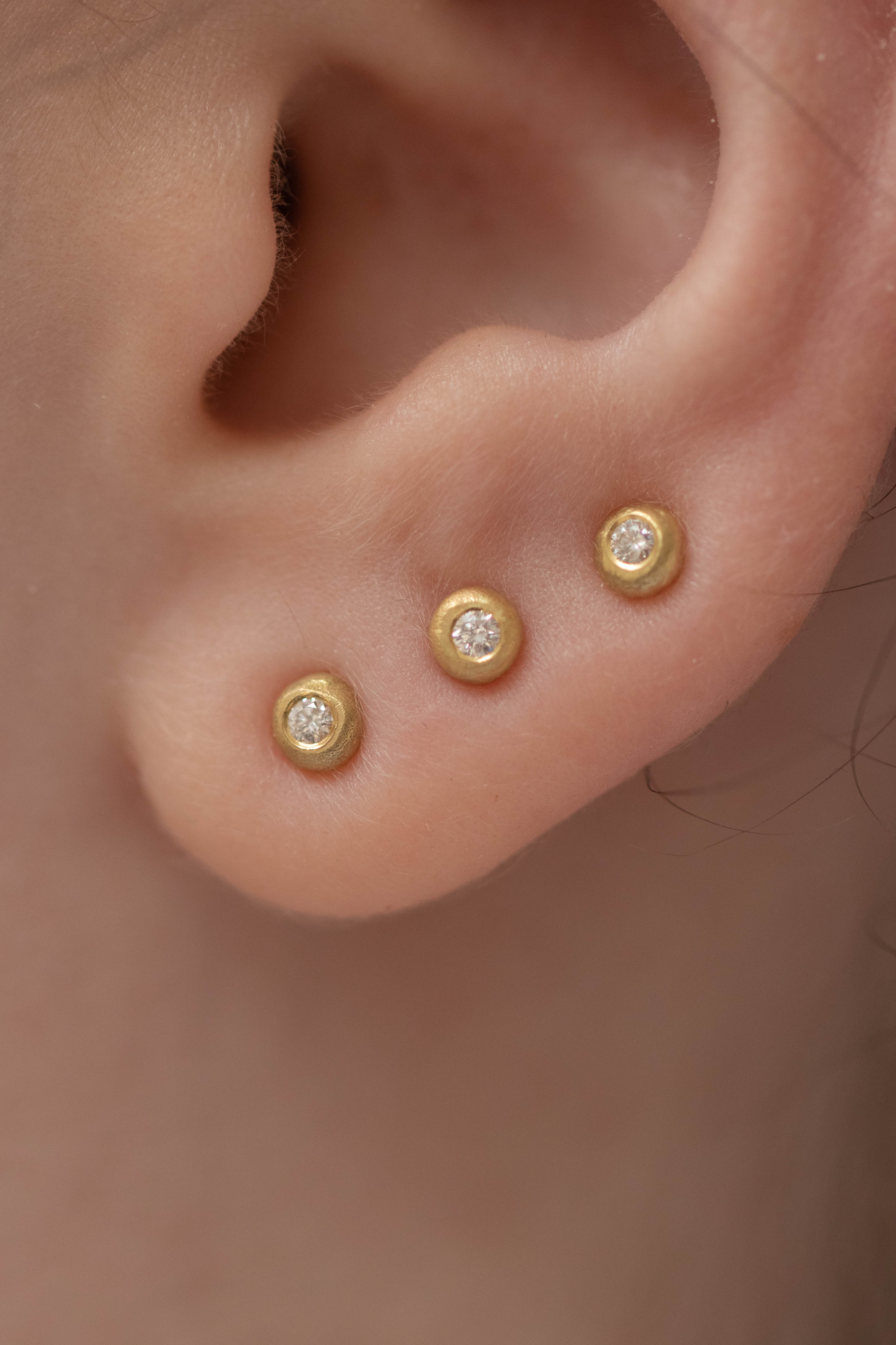 East Camp | Diamond Dot Studs - Image 3