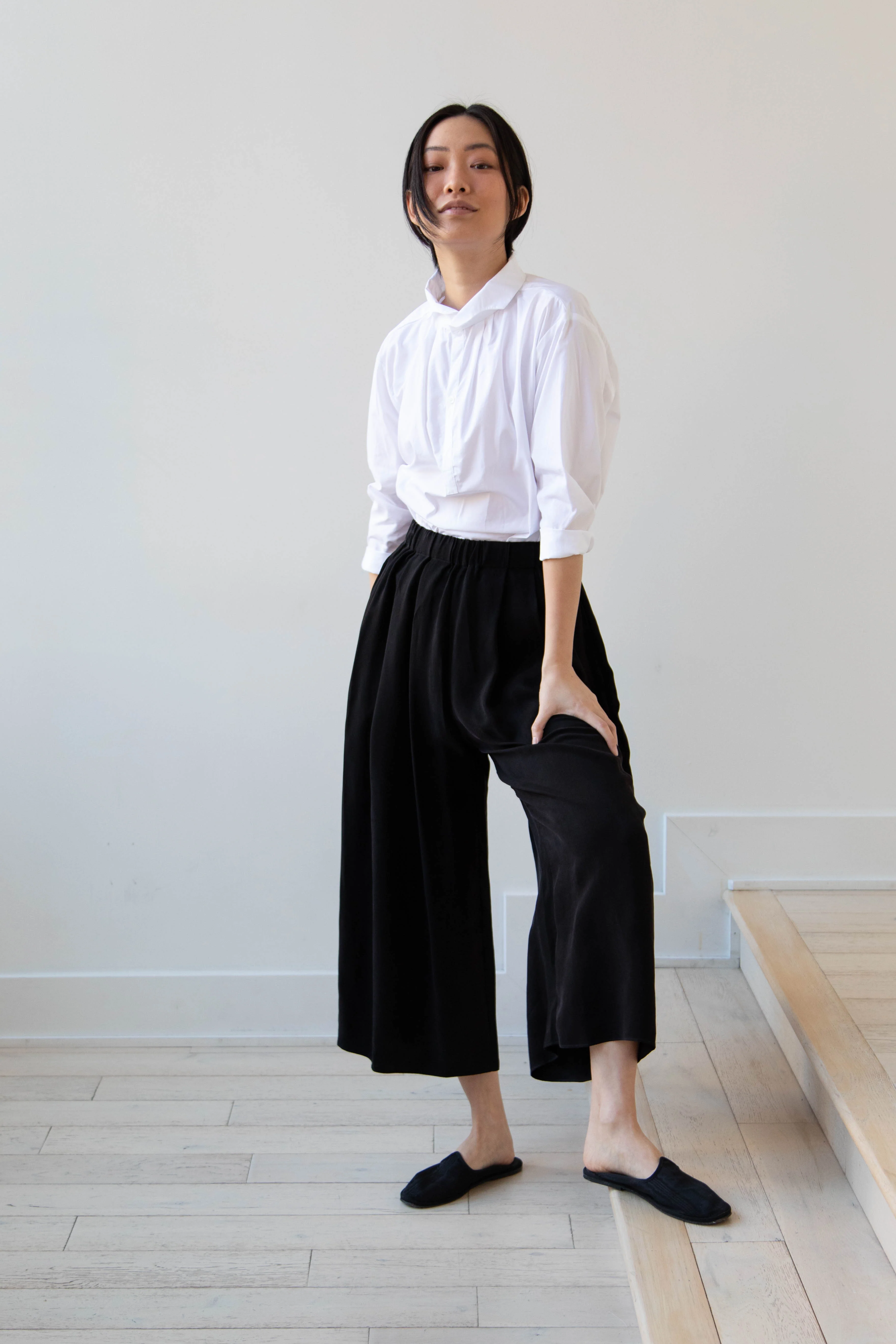 Fabiana Pigna | Cayo Pants in Obsidian Cupro - Image 12