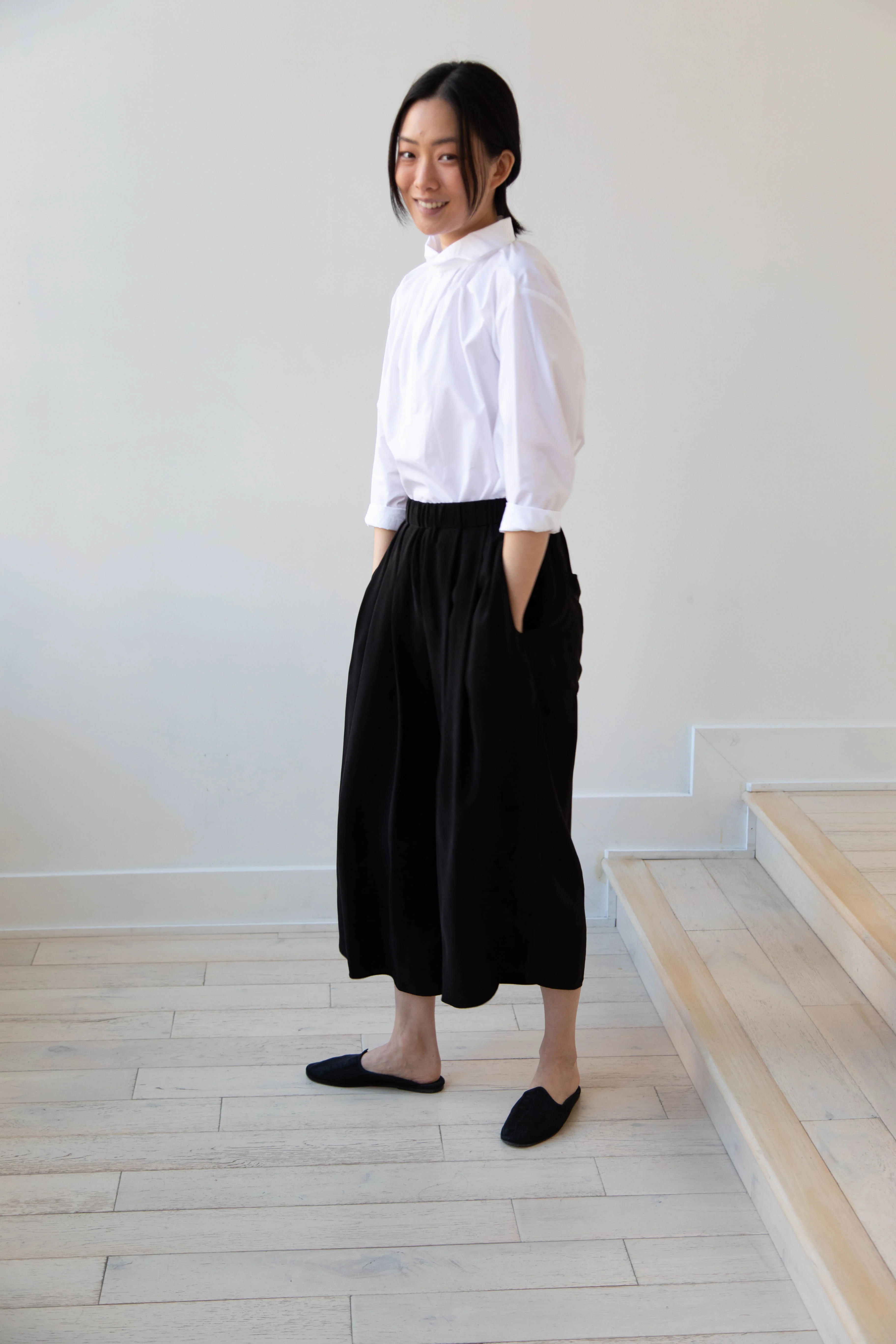 Fabiana Pigna | Cayo Pants in Obsidian Cupro - Image 3