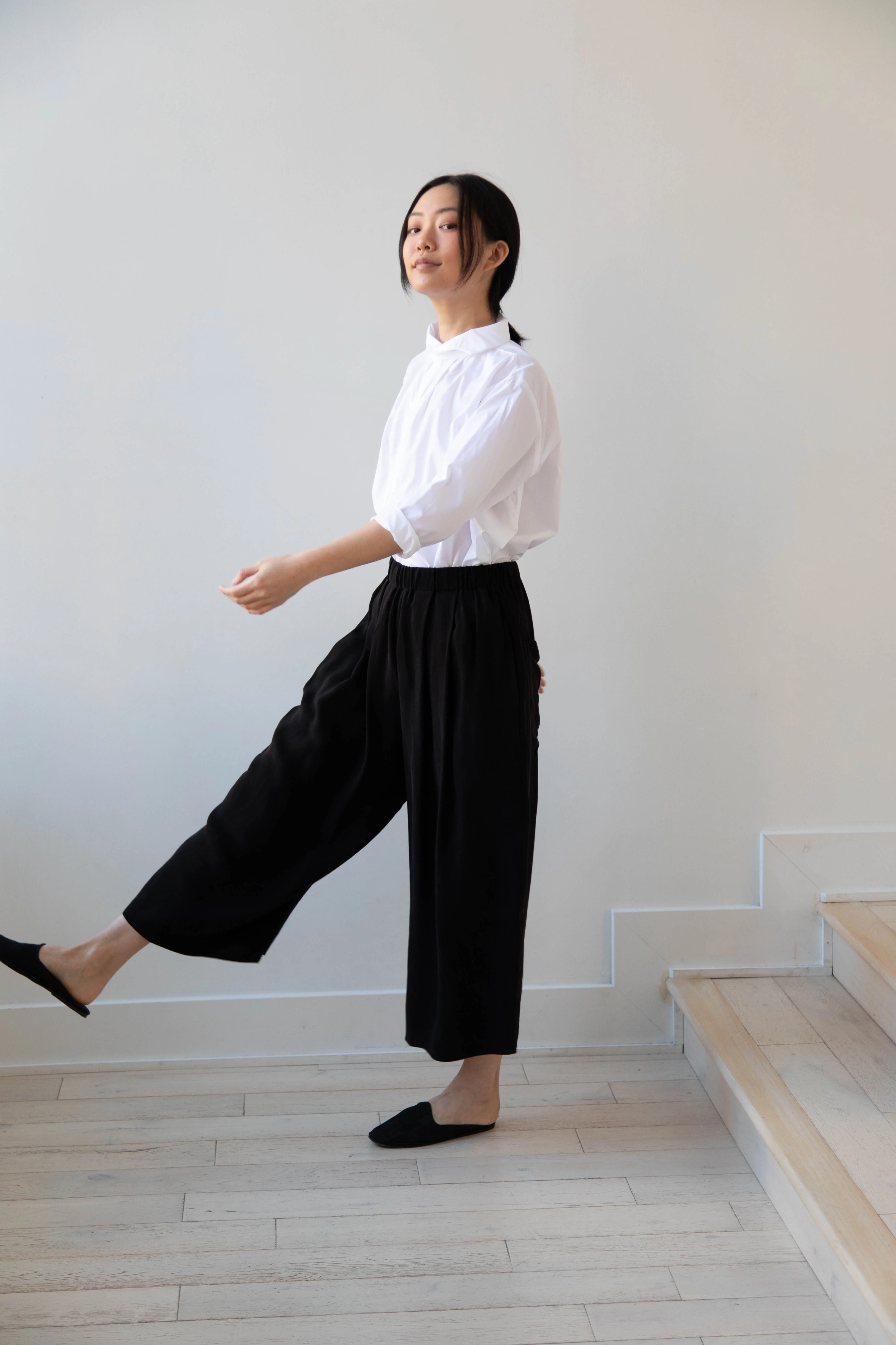 Fabiana Pigna | Cayo Pants in Obsidian Cupro - Image 6