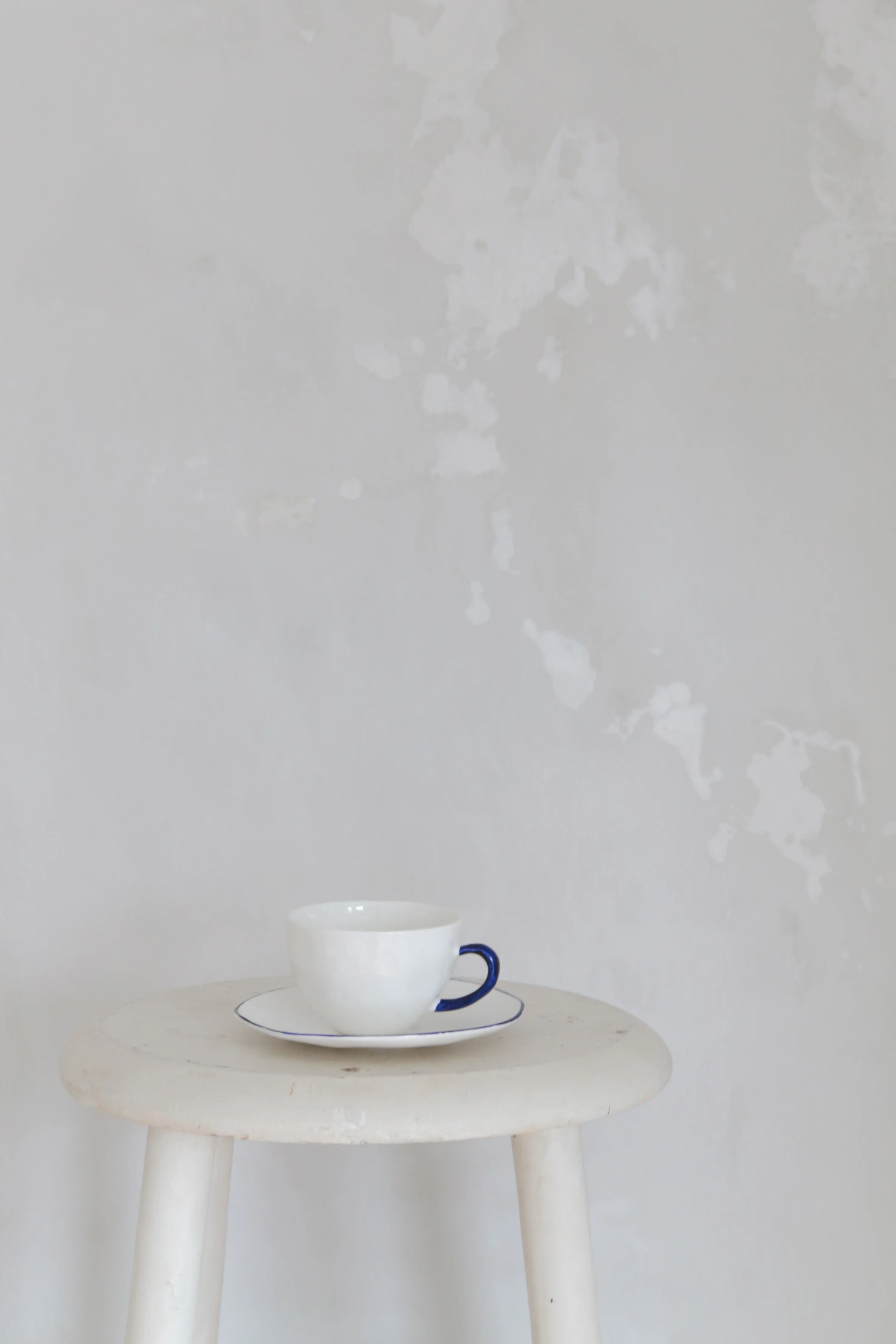 Feldspar | Cup and Saucer in White & Cobalt - Image 9