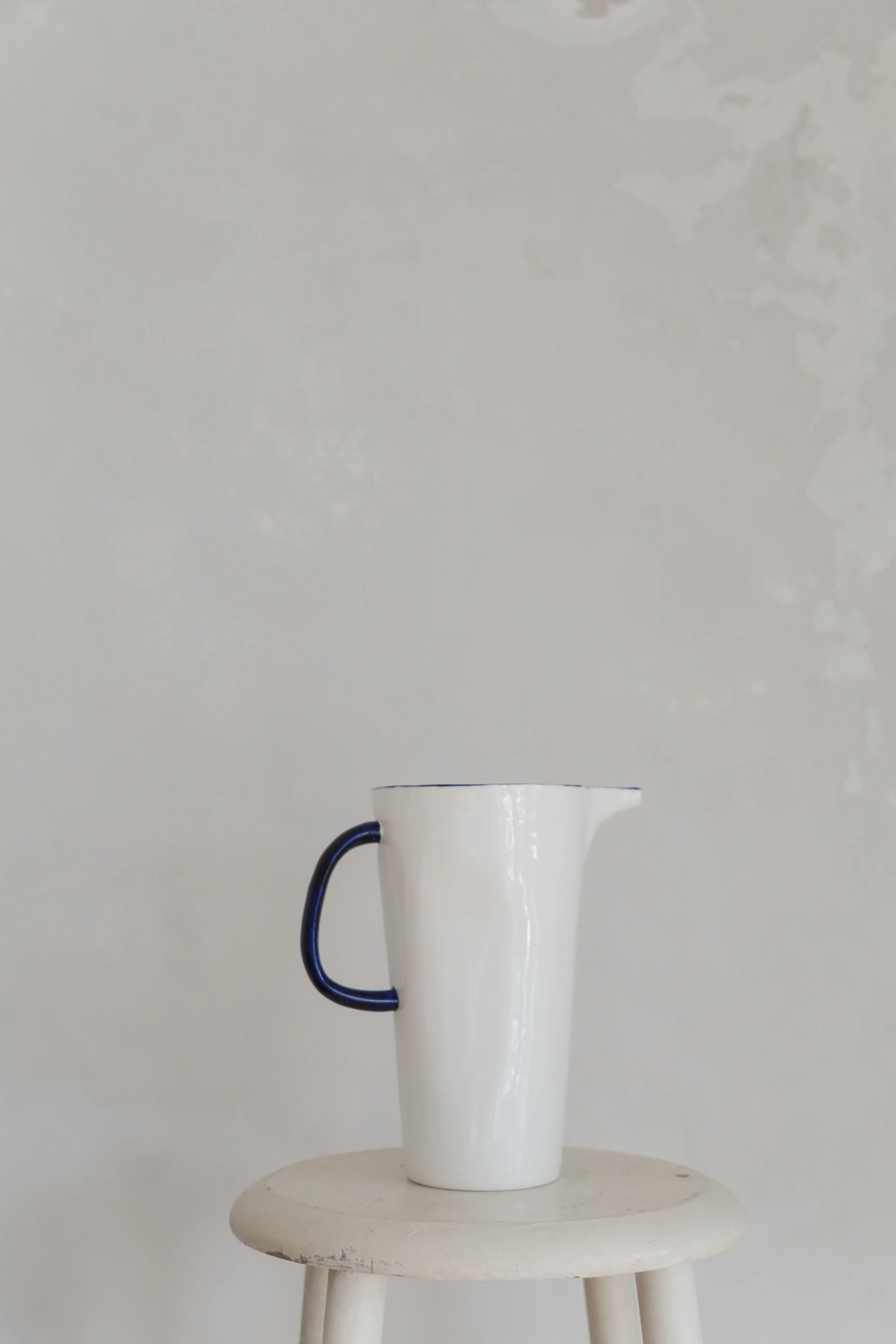 Feldspar | Water Jug in White & Cobalt - Image 12