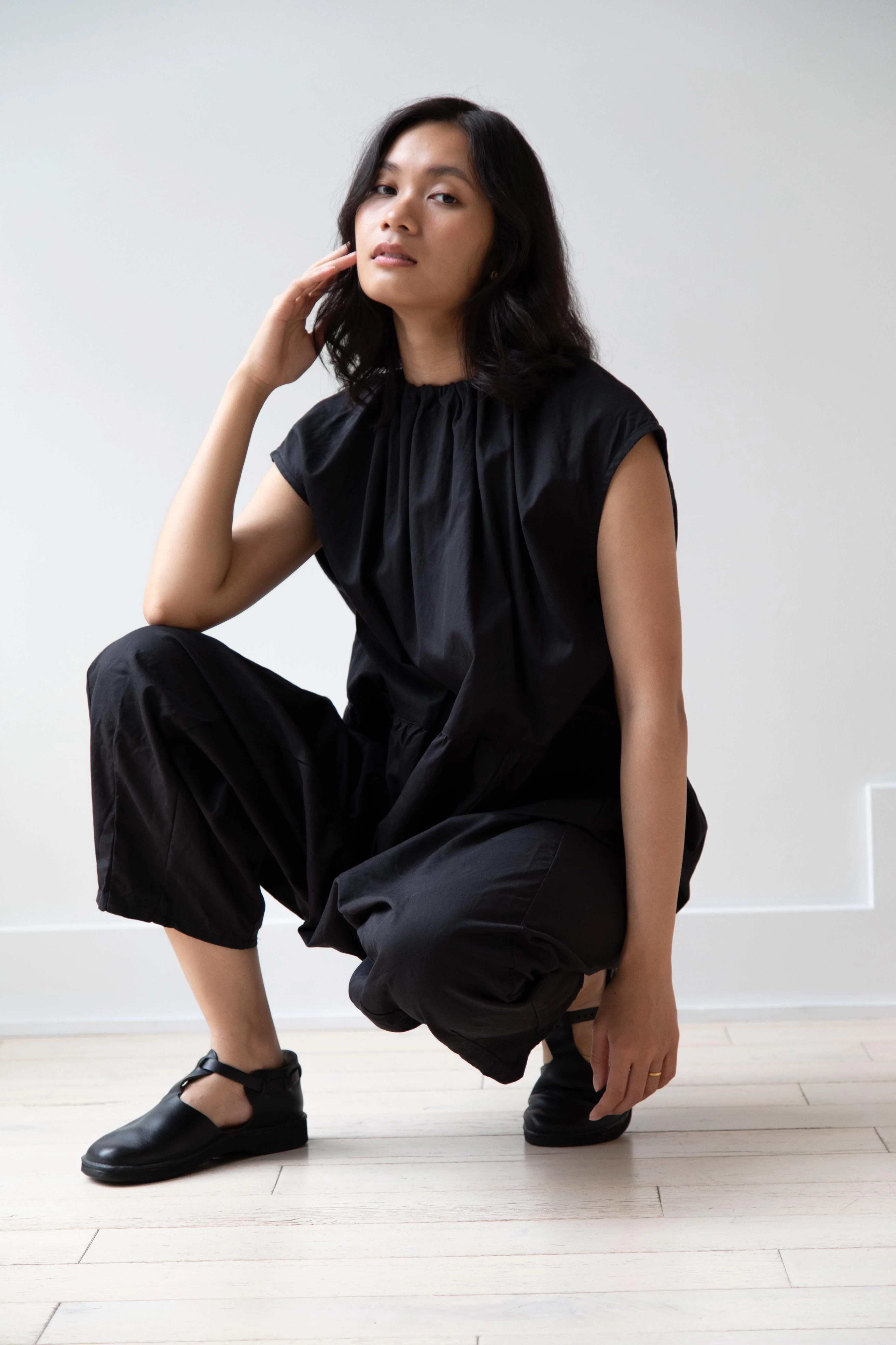 Gauze | Charlie Jumpsuit in Black - Image 19