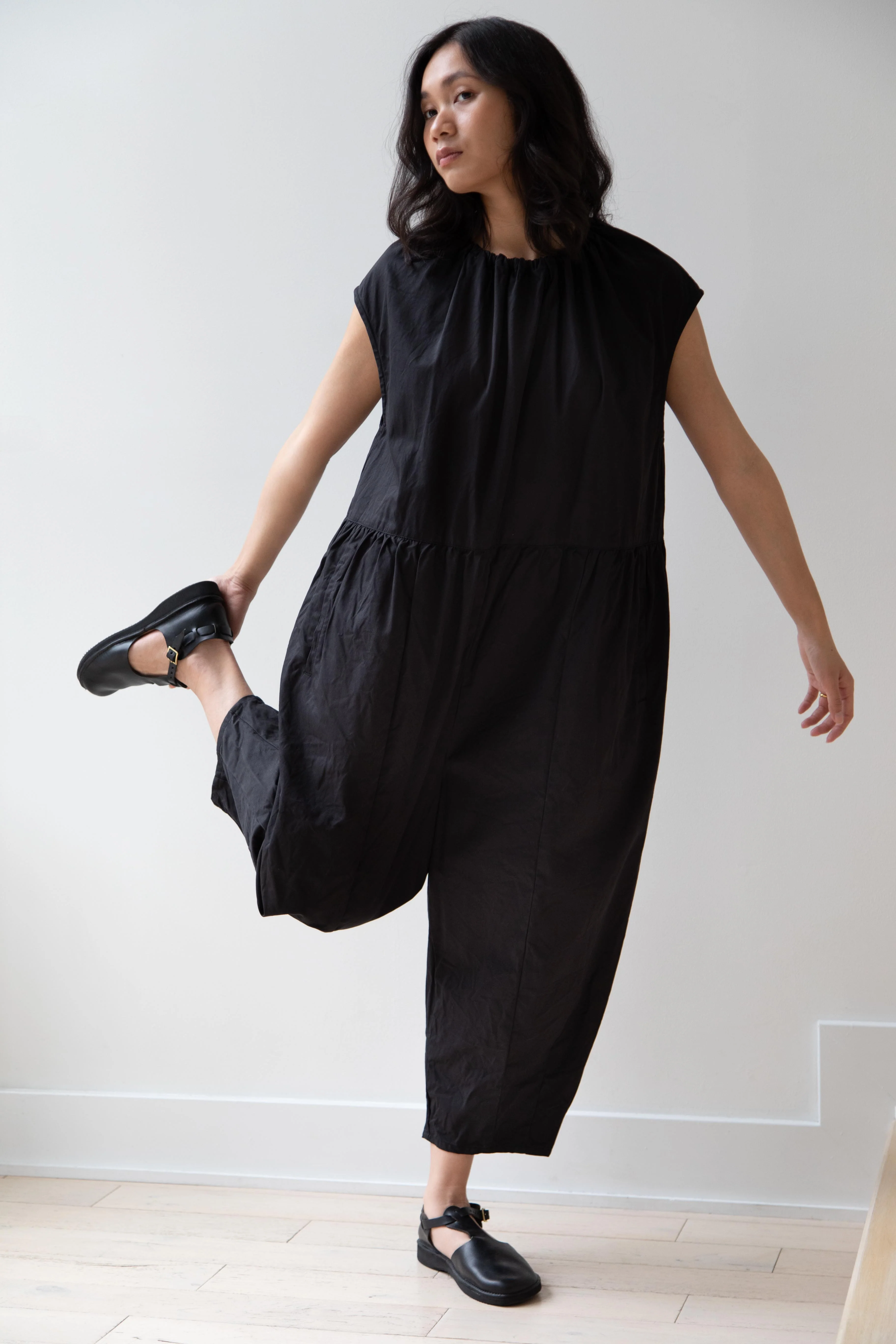 Gauze | Charlie Jumpsuit in Black - Image 2