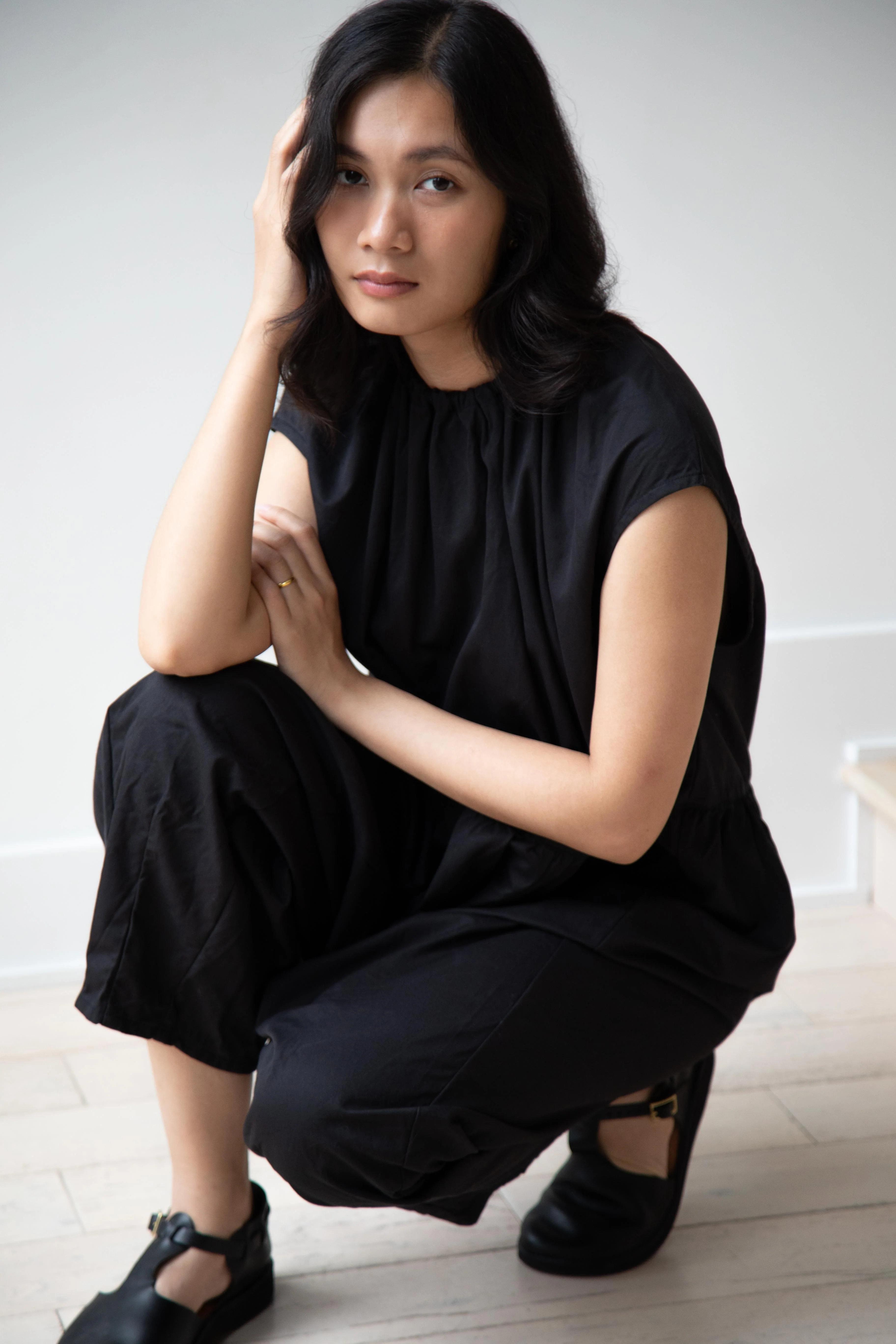 Gauze | Charlie Jumpsuit in Black - Image 21