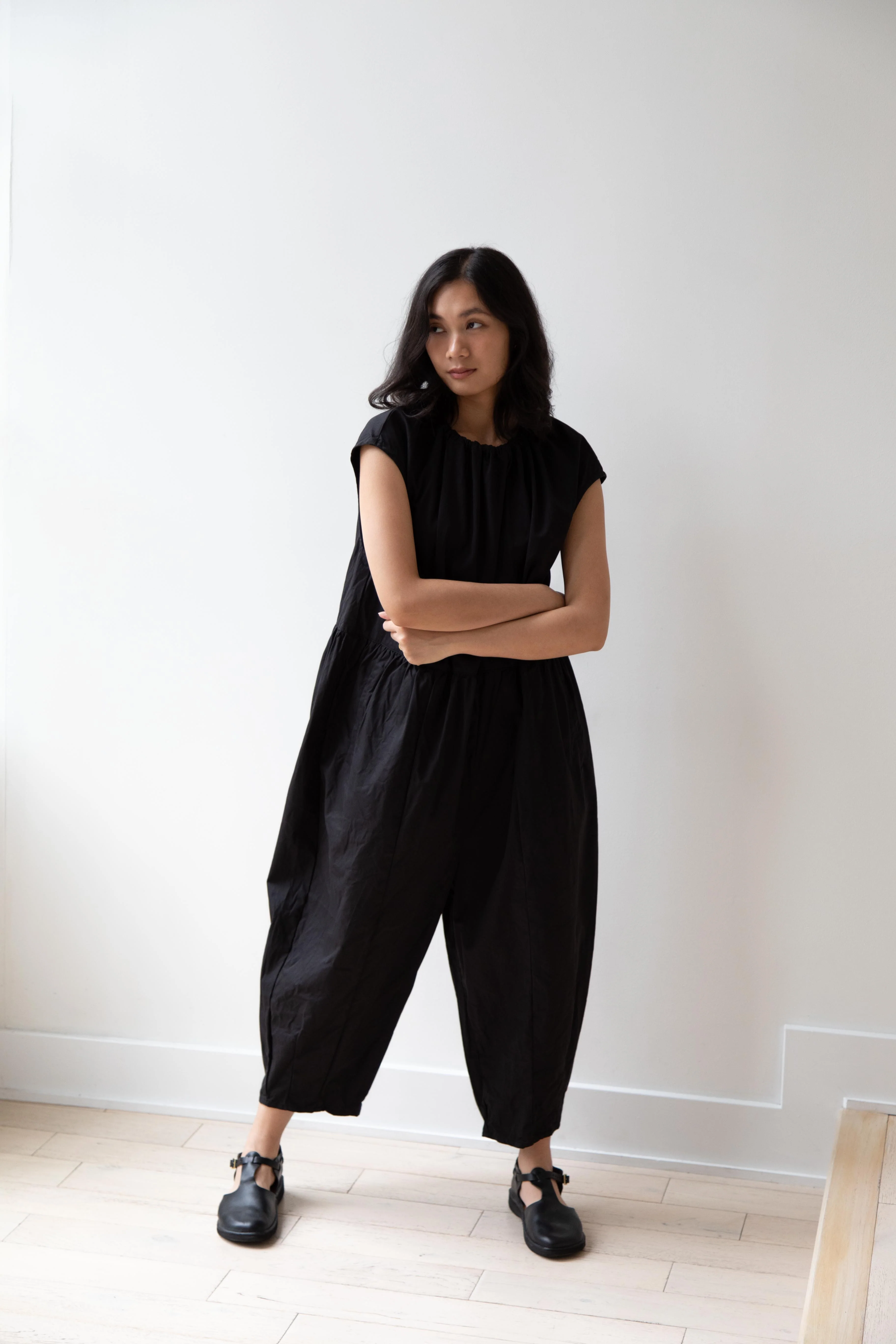 Gauze | Charlie Jumpsuit in Black - Image 3
