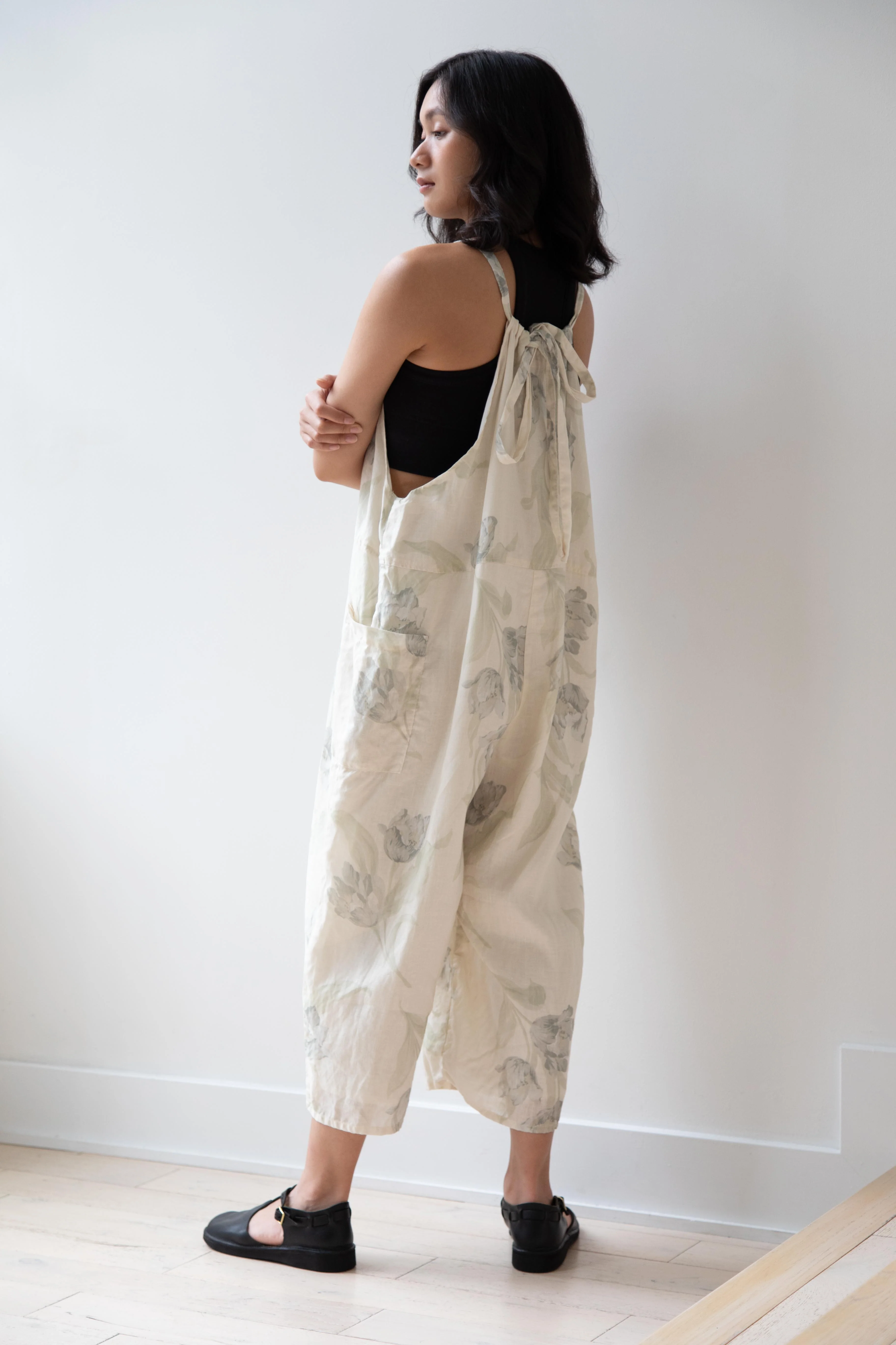 Gauze | Floral Work Overalls - Image 17