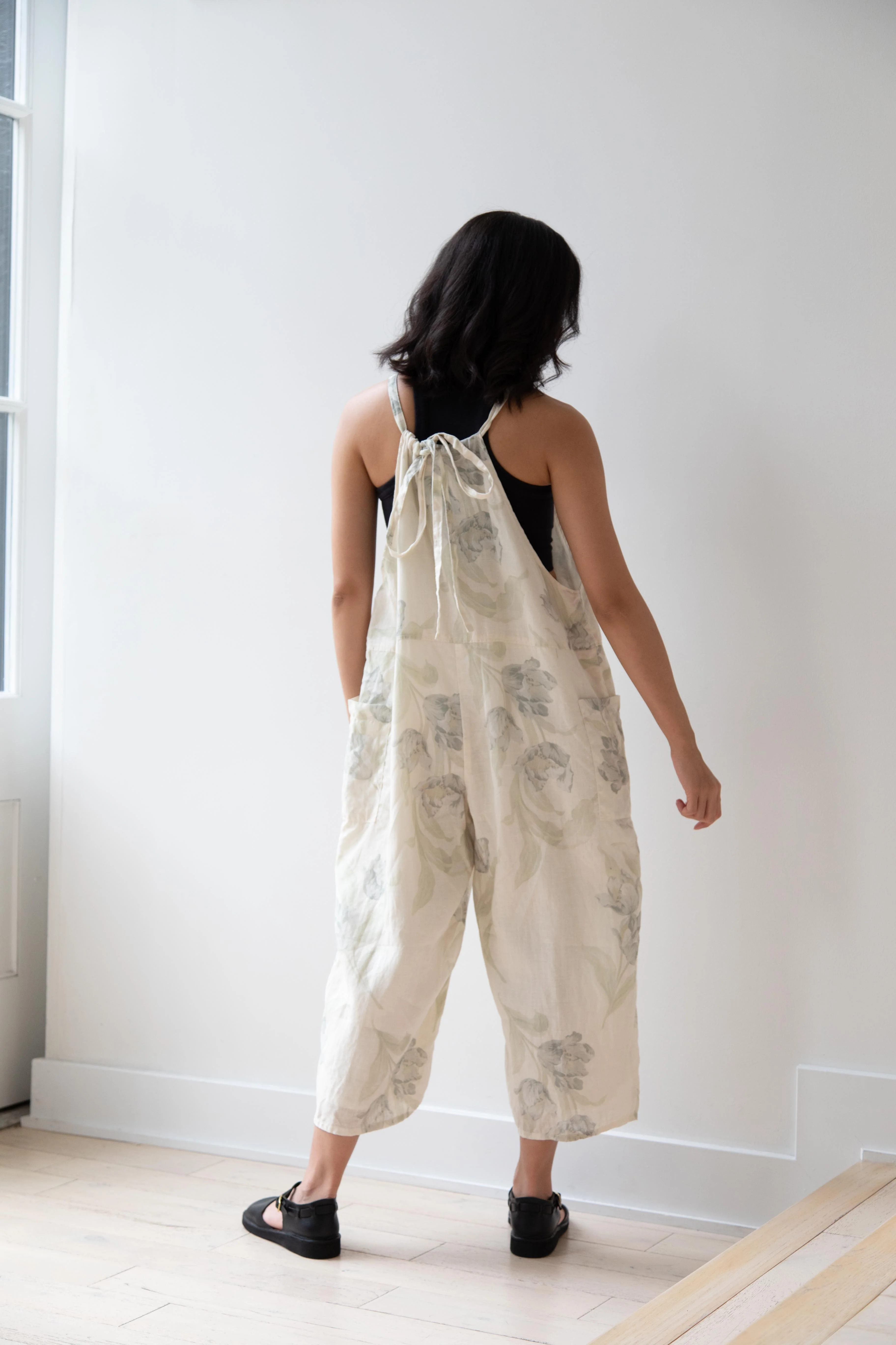Gauze | Floral Work Overalls - Image 18