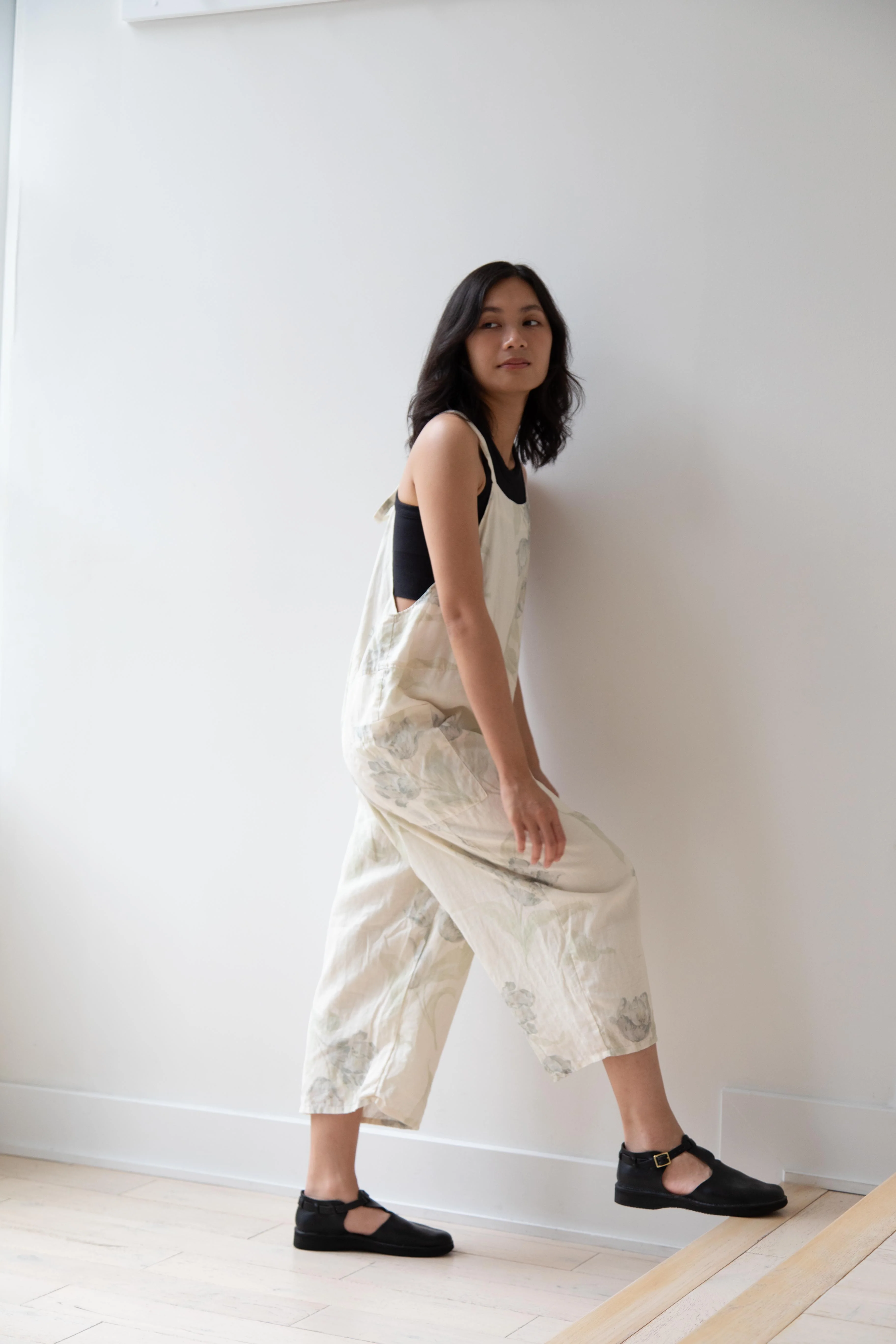 Gauze | Floral Work Overalls - Image 19
