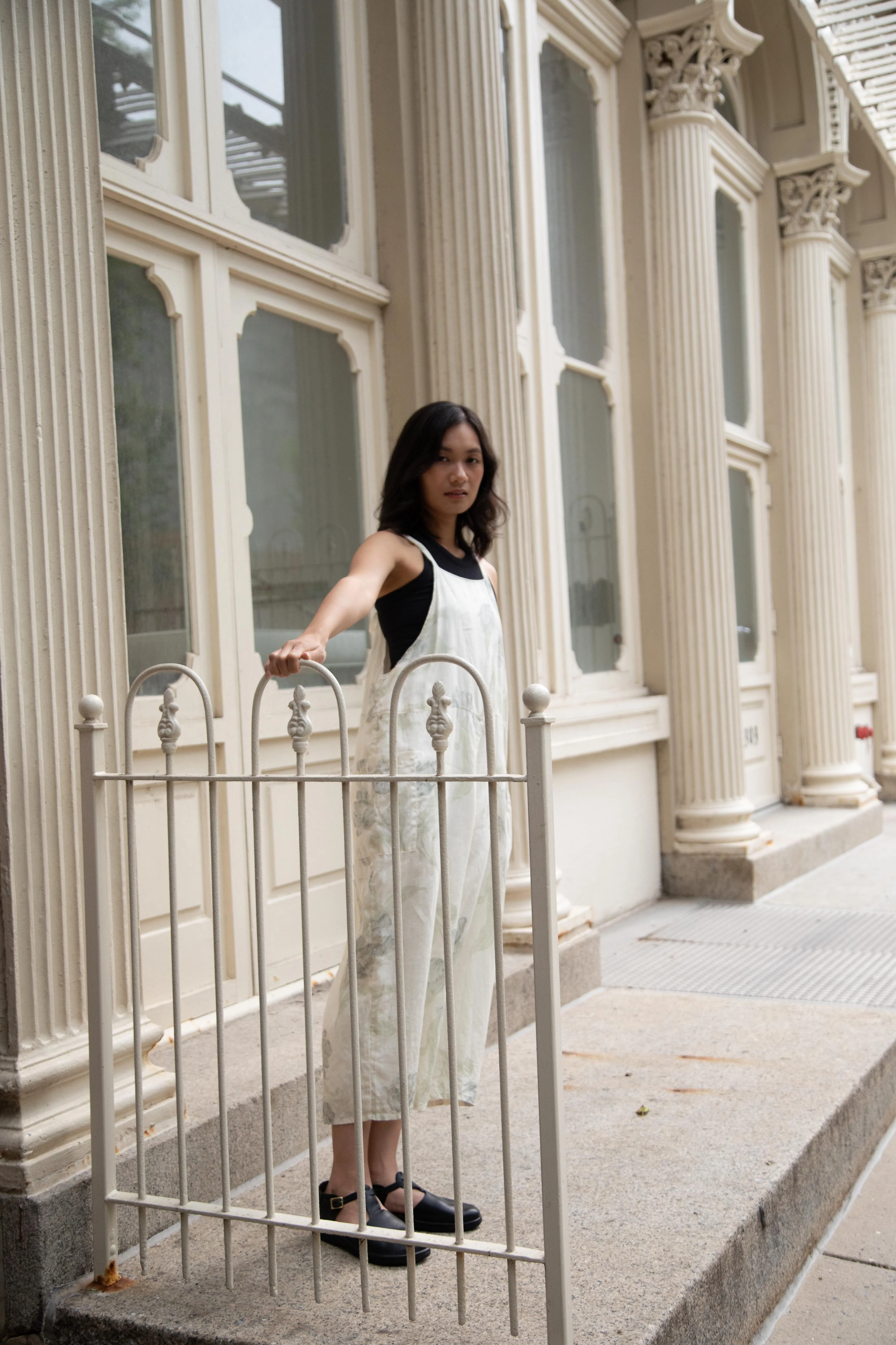 Gauze | Floral Work Overalls - Image 20