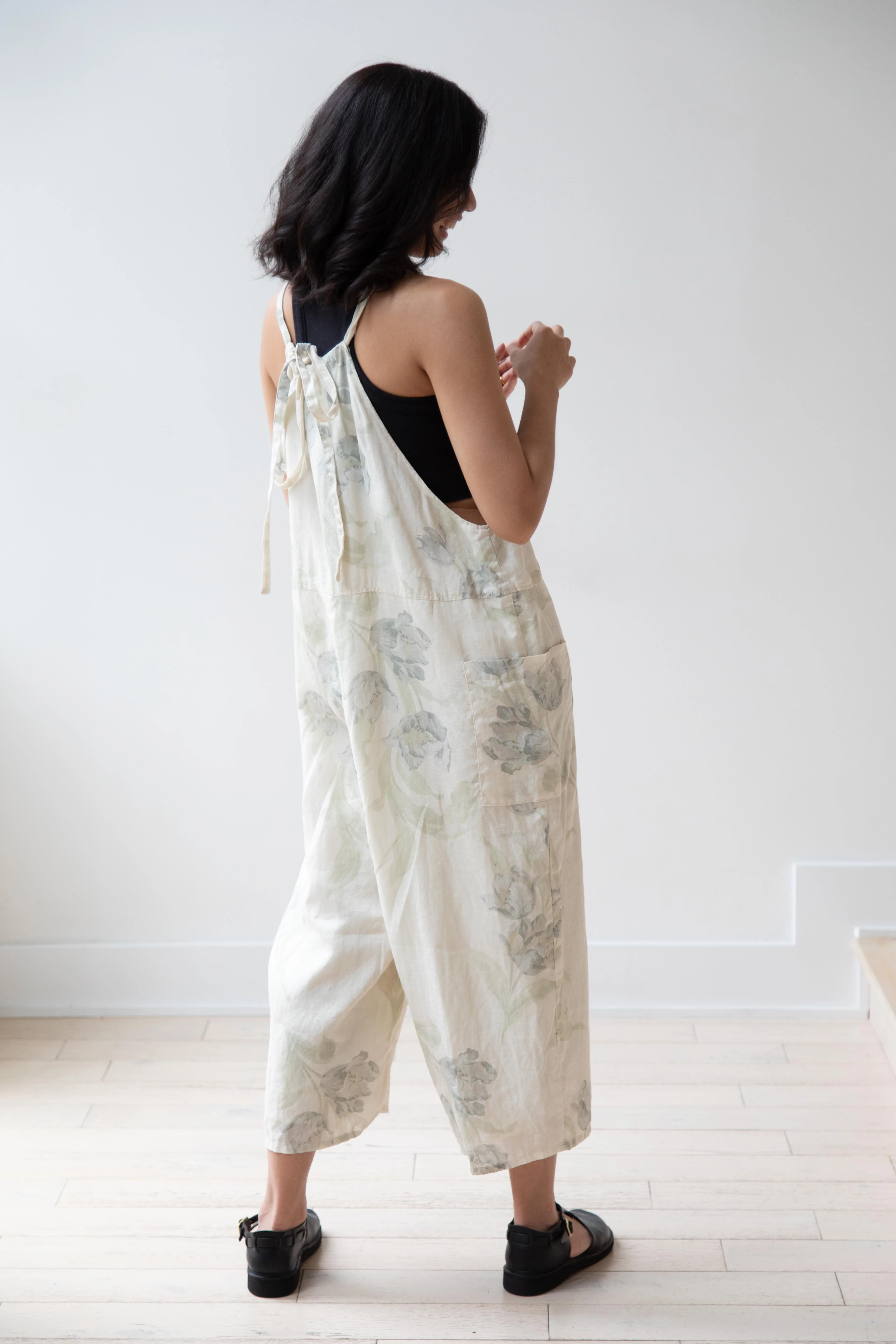 Gauze | Floral Work Overalls - Image 22
