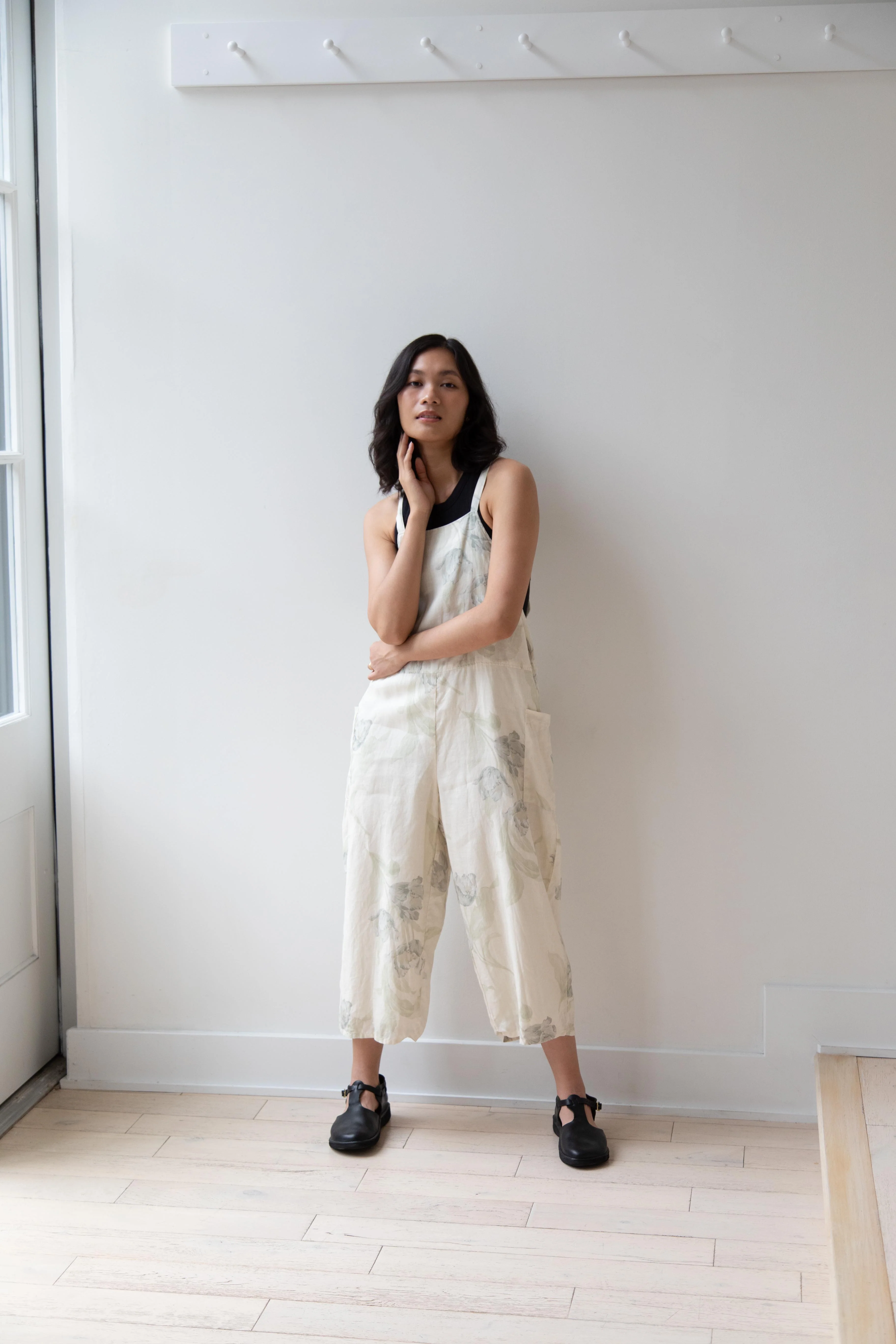 Gauze | Floral Work Overalls - Image 25