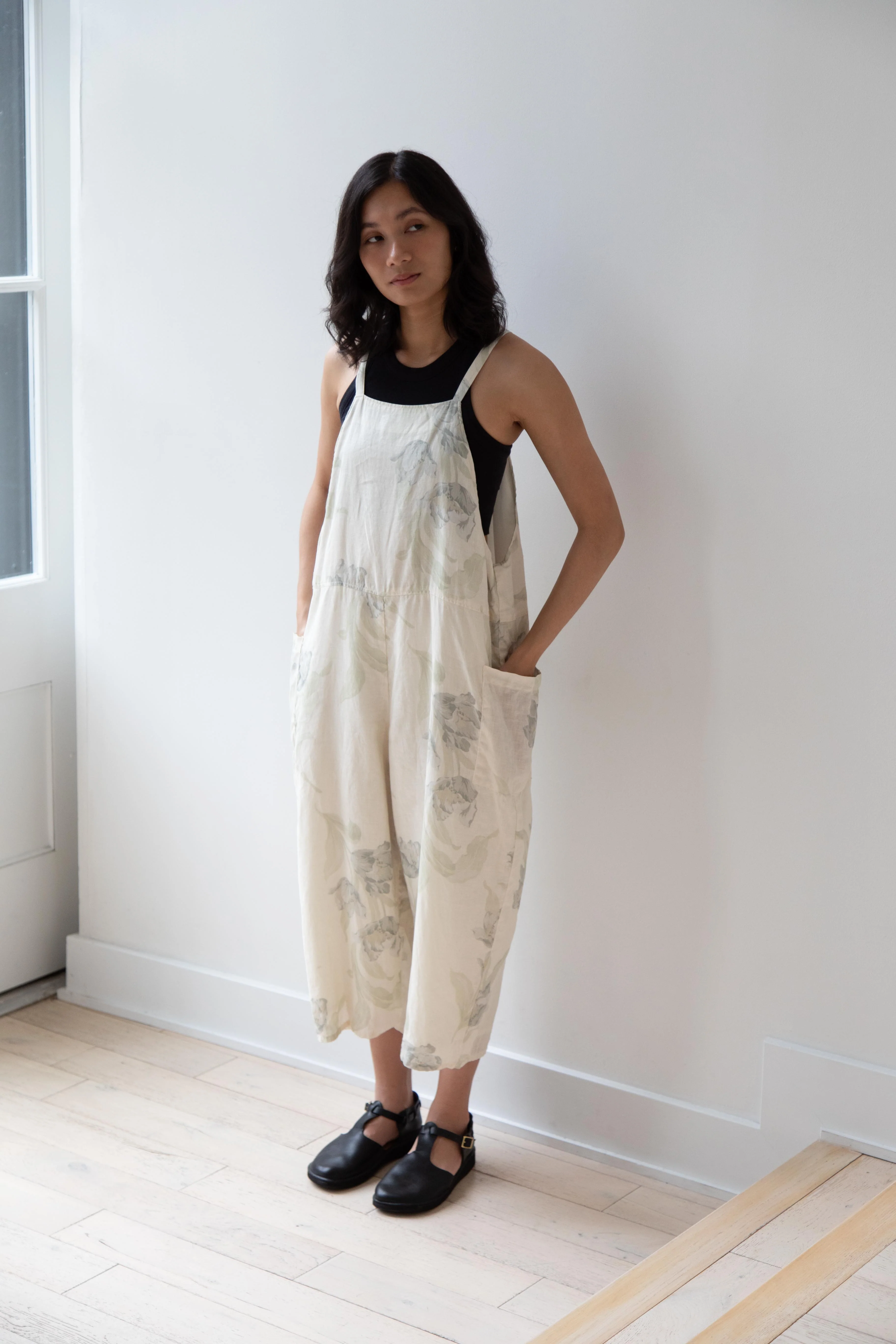 Gauze | Floral Work Overalls - Image 26