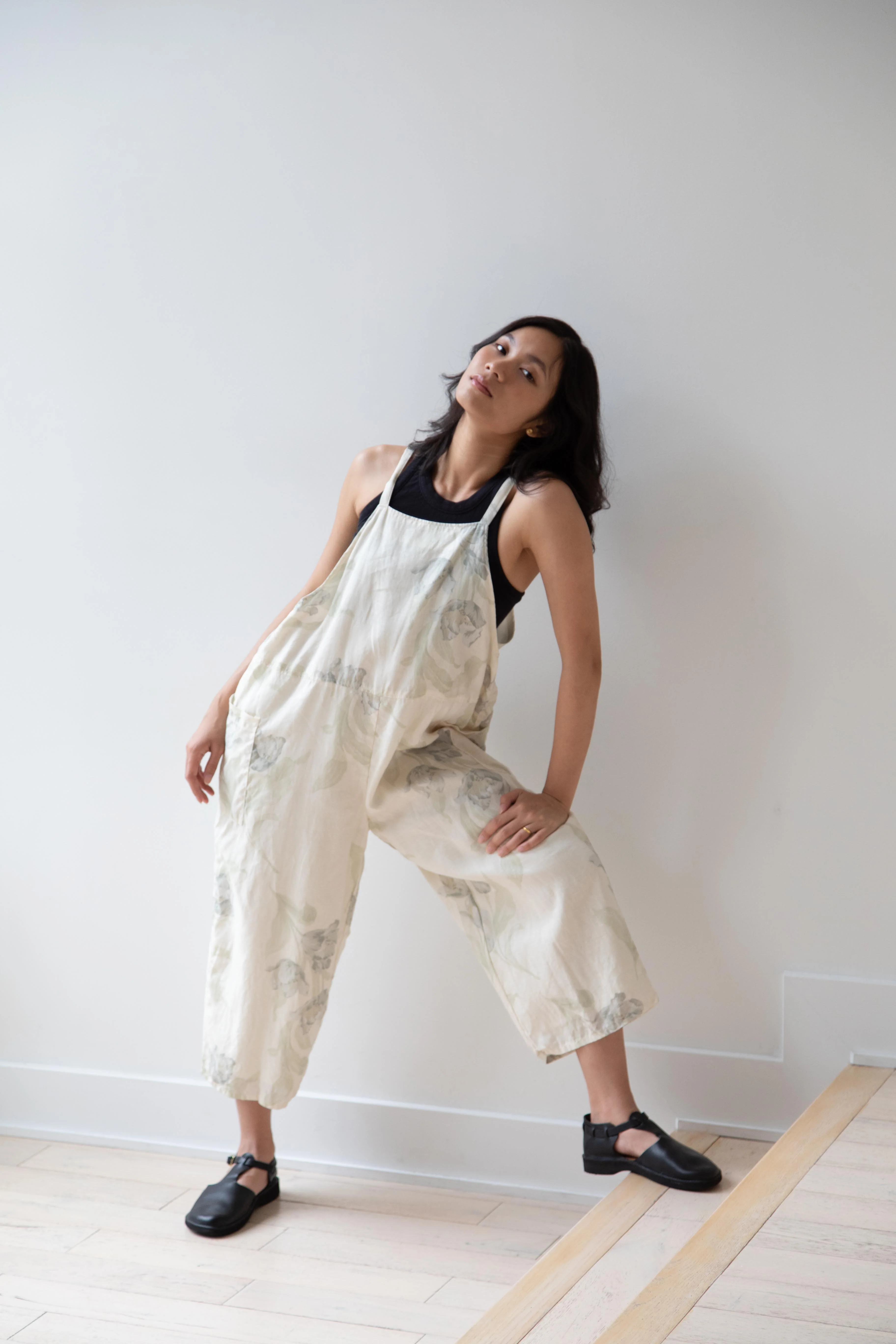 Gauze | Floral Work Overalls - Image 27