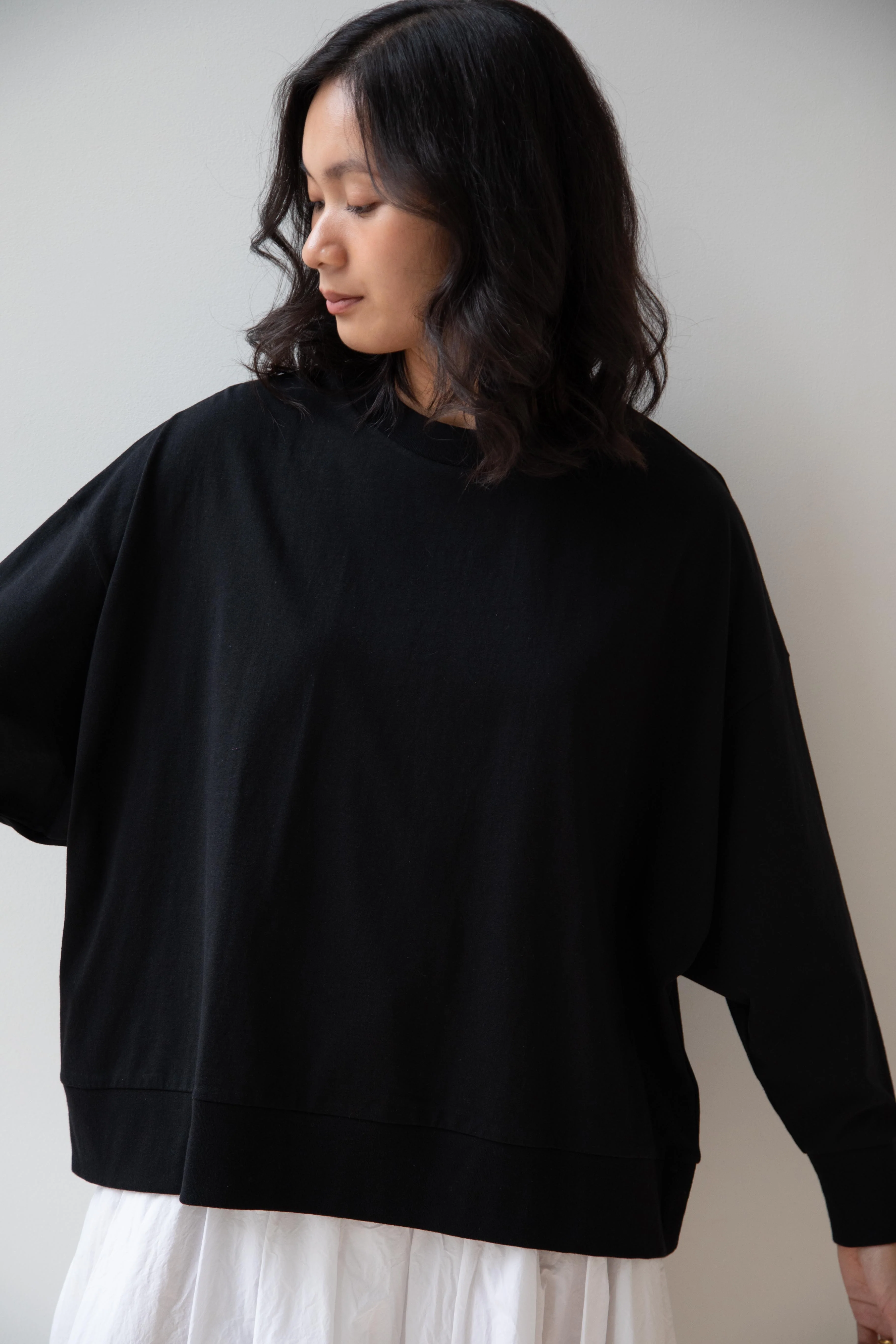 Laboratory | Dropsleeve Utility Pullover in Black - Image 22