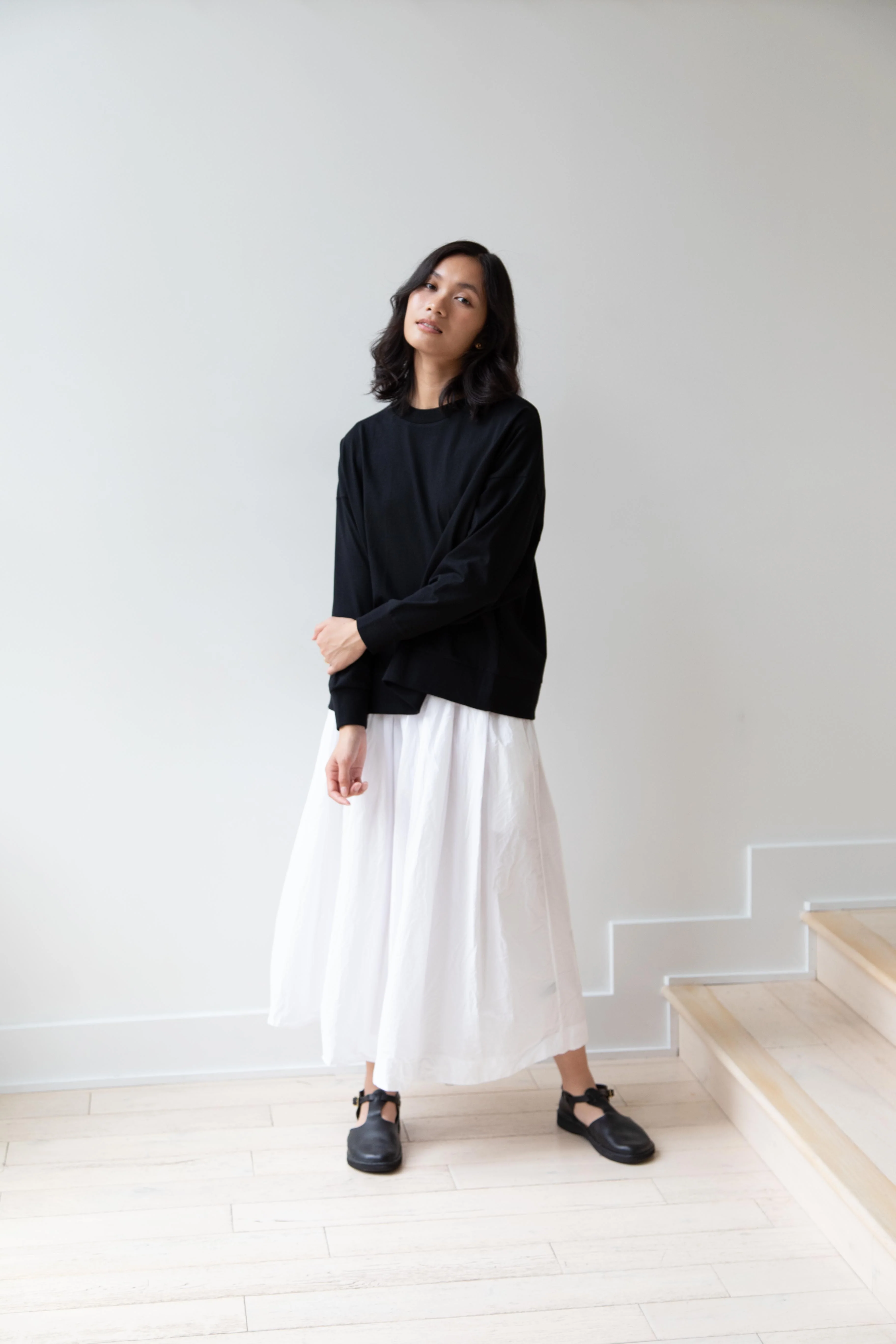 Laboratory | Dropsleeve Utility Pullover in Black - Image 30