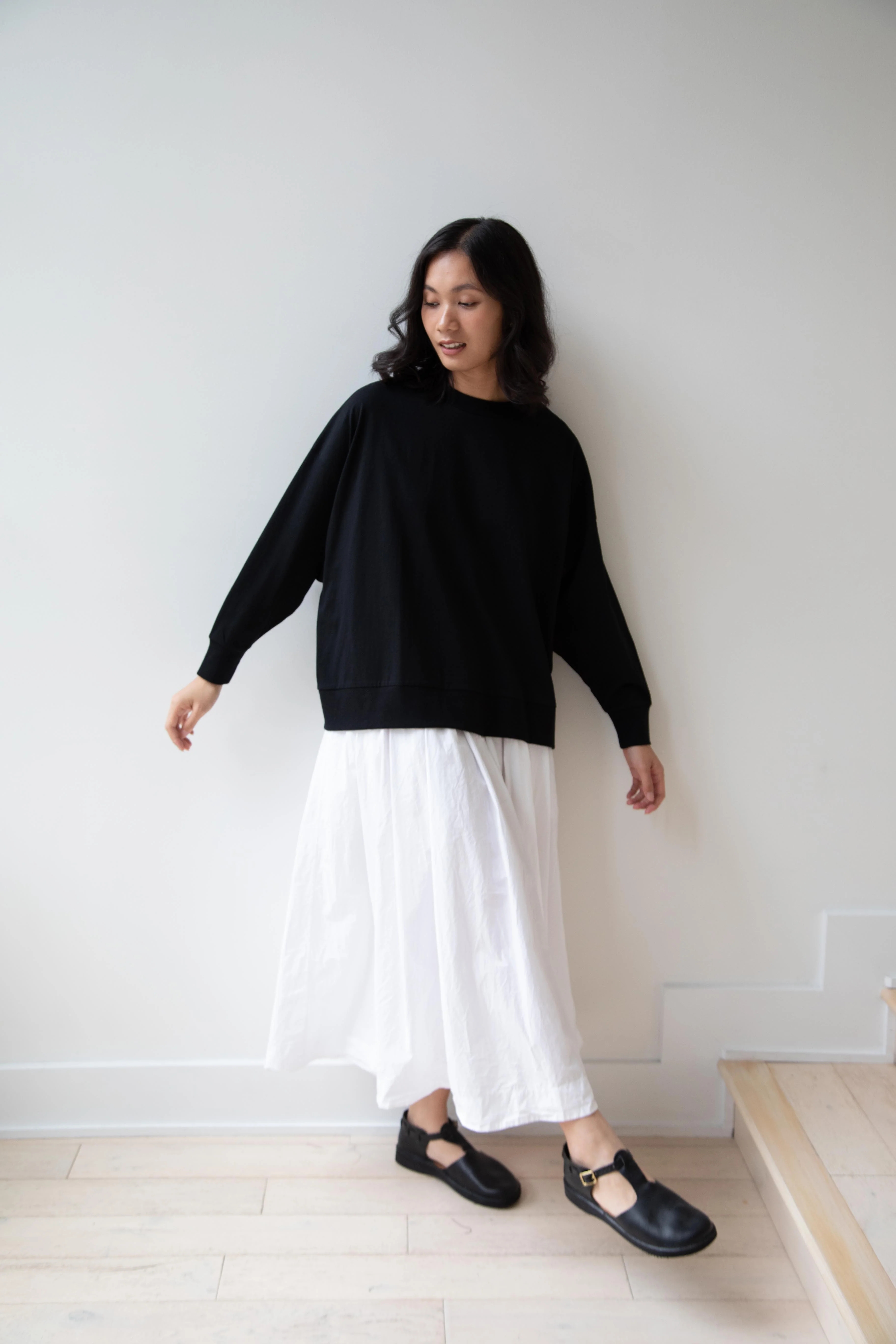 Laboratory | Dropsleeve Utility Pullover in Black - Image 5